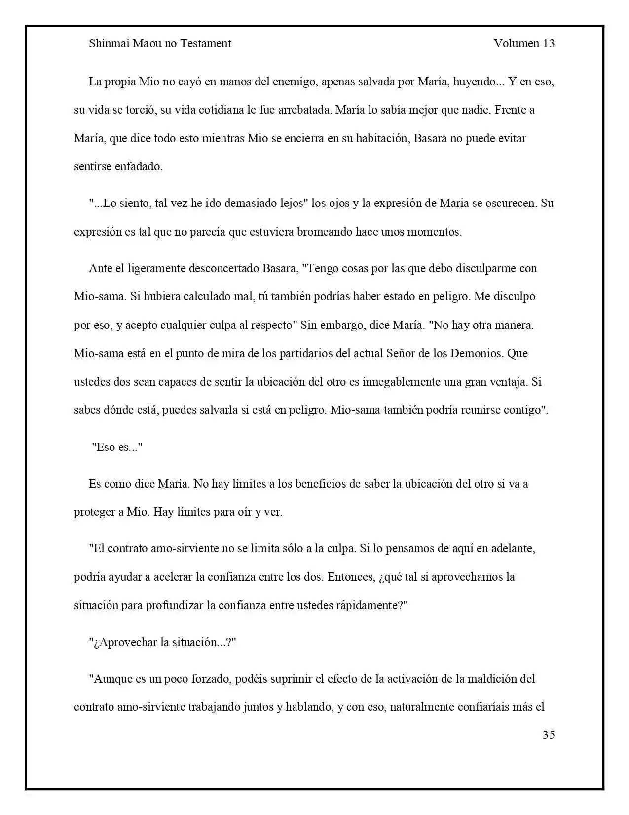 Shinmai Maou No Testament (Novela) (Novela) - Capítulo 61 - Página 8 - LectorTMOo