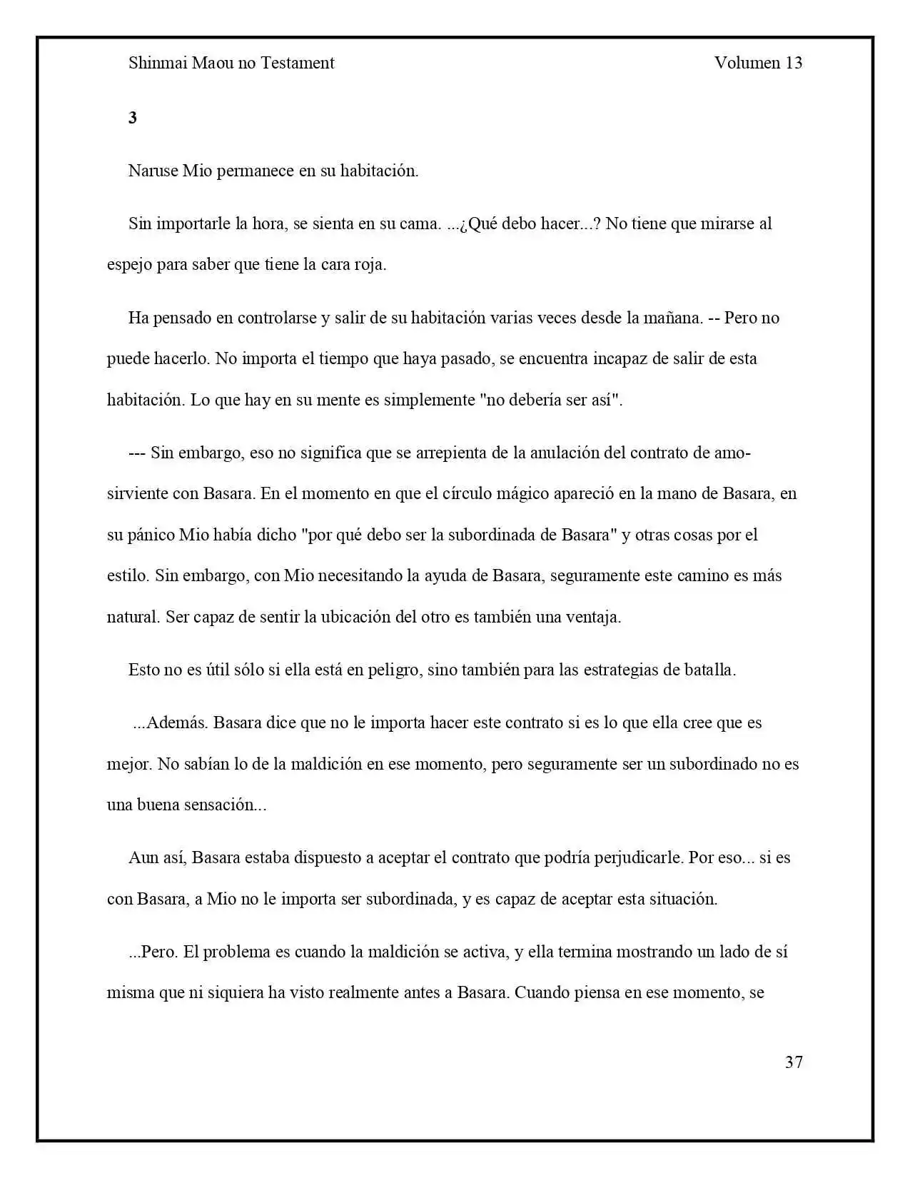 Shinmai Maou No Testament (Novela) (Novela) - Capítulo 61 - Página 10 - LectorTMOo