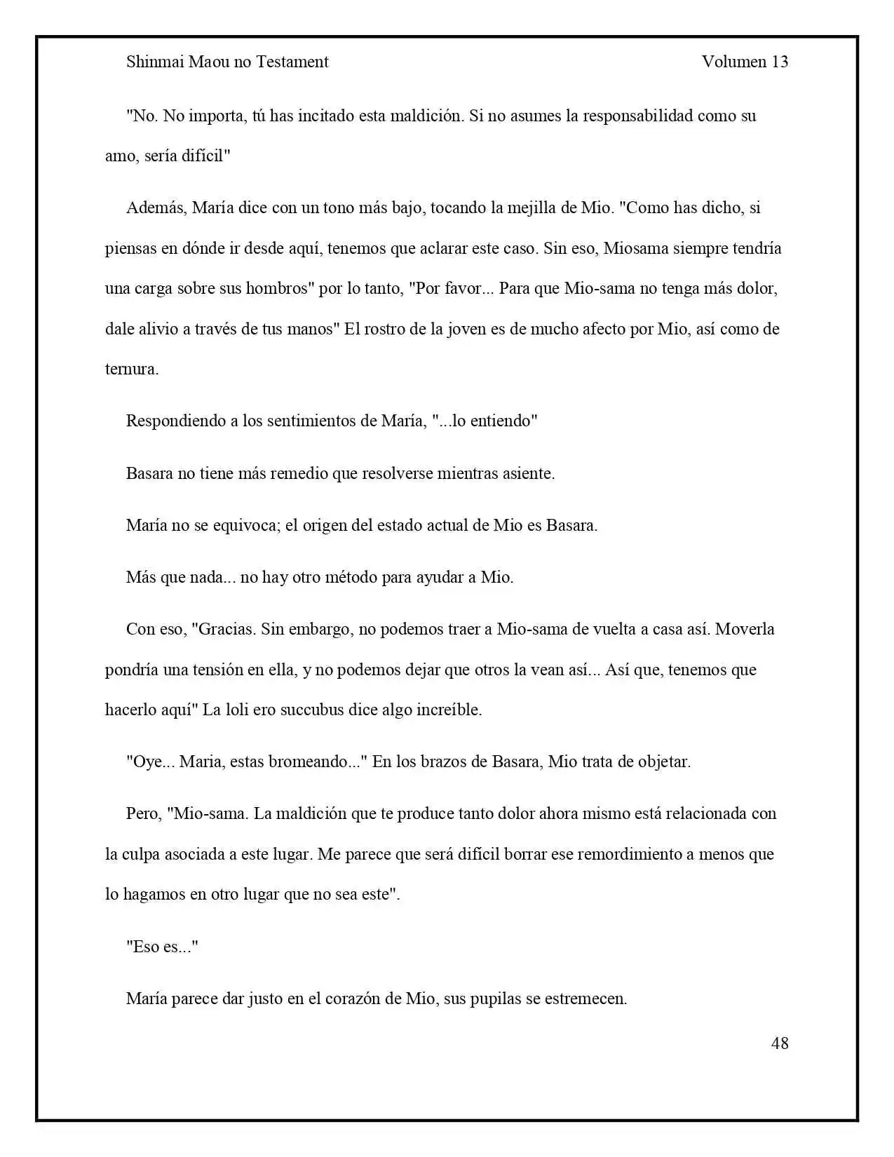 Shinmai Maou No Testament (Novela) (Novela) - Capítulo 61 - Página 21 - LectorTMOo