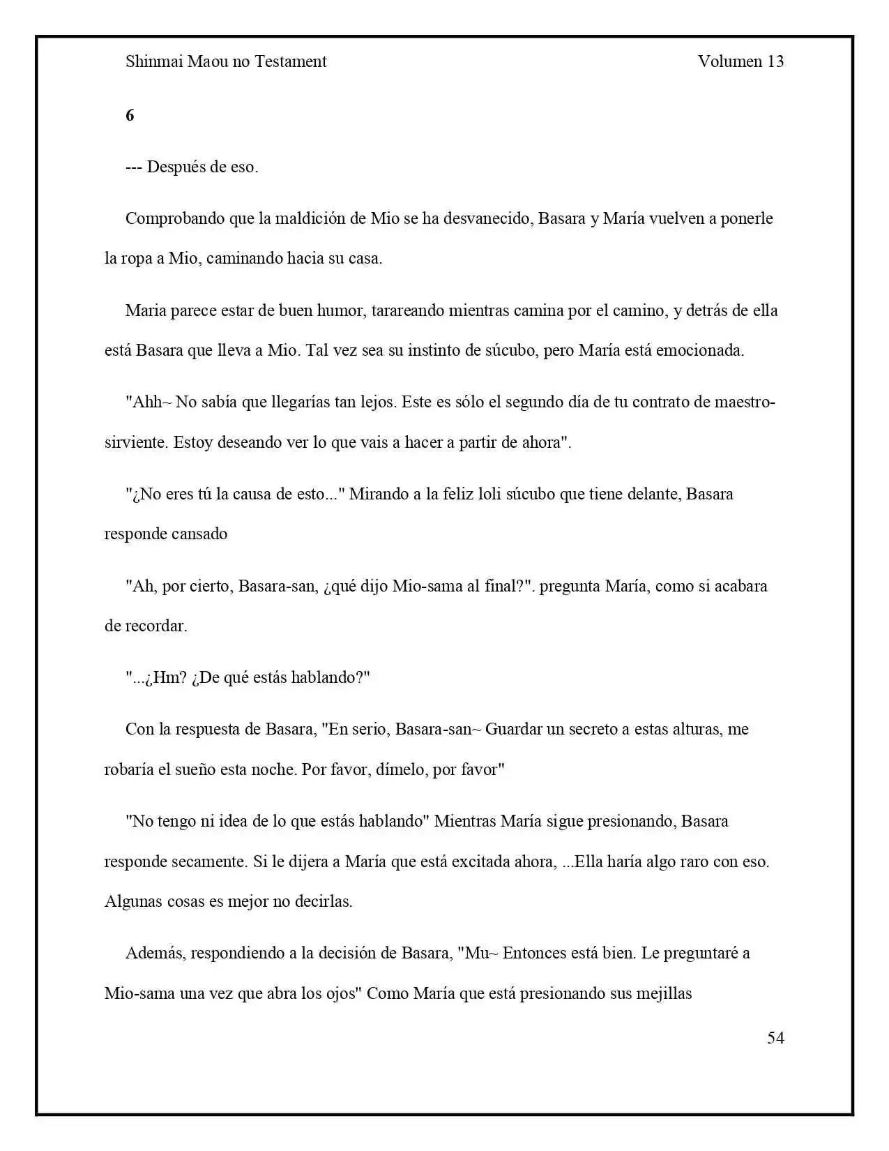 Shinmai Maou No Testament (Novela) (Novela) - Capítulo 61 - Página 27 - LectorTMOo