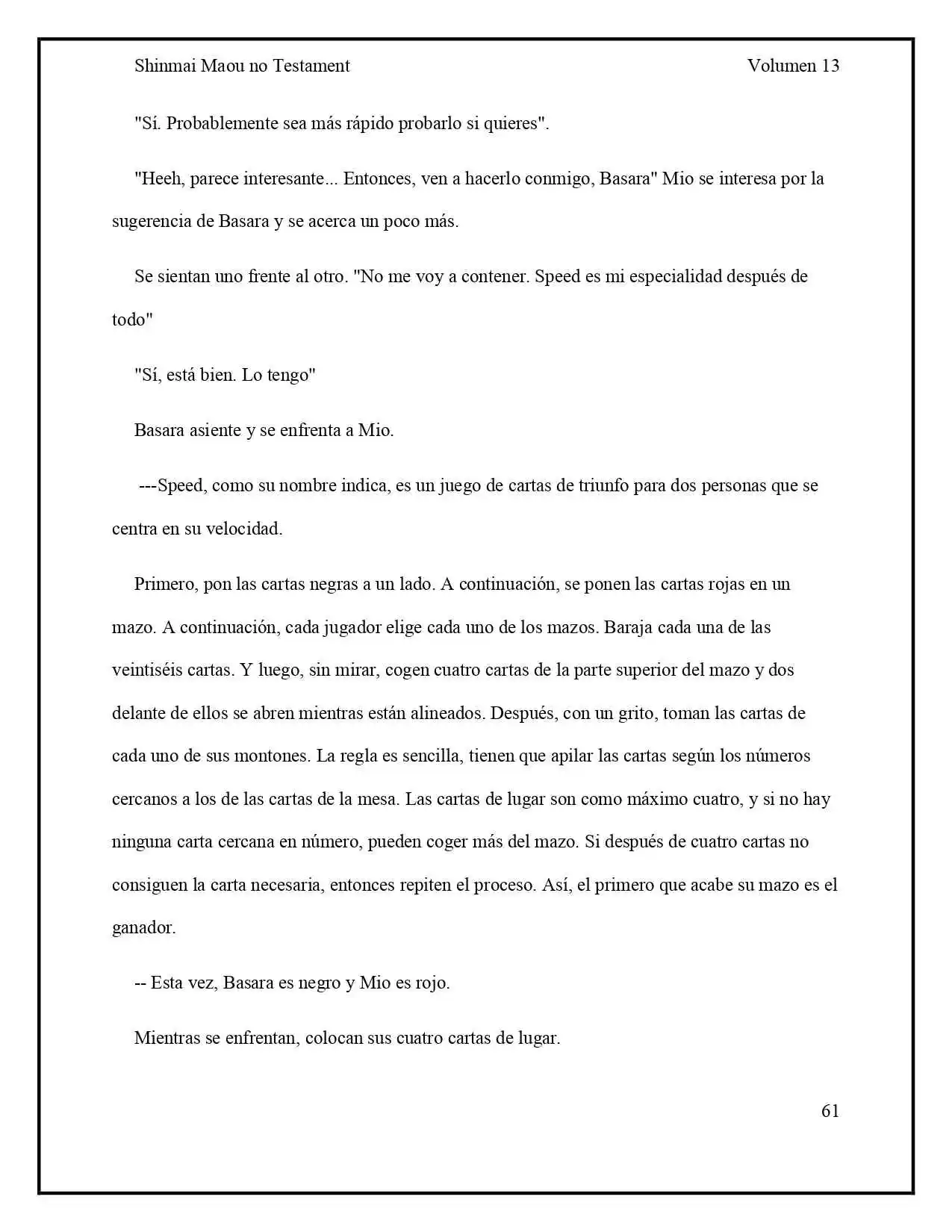 Shinmai Maou No Testament (Novela) (Novela) - Capítulo 62 - Página 6 - LectorTMOo