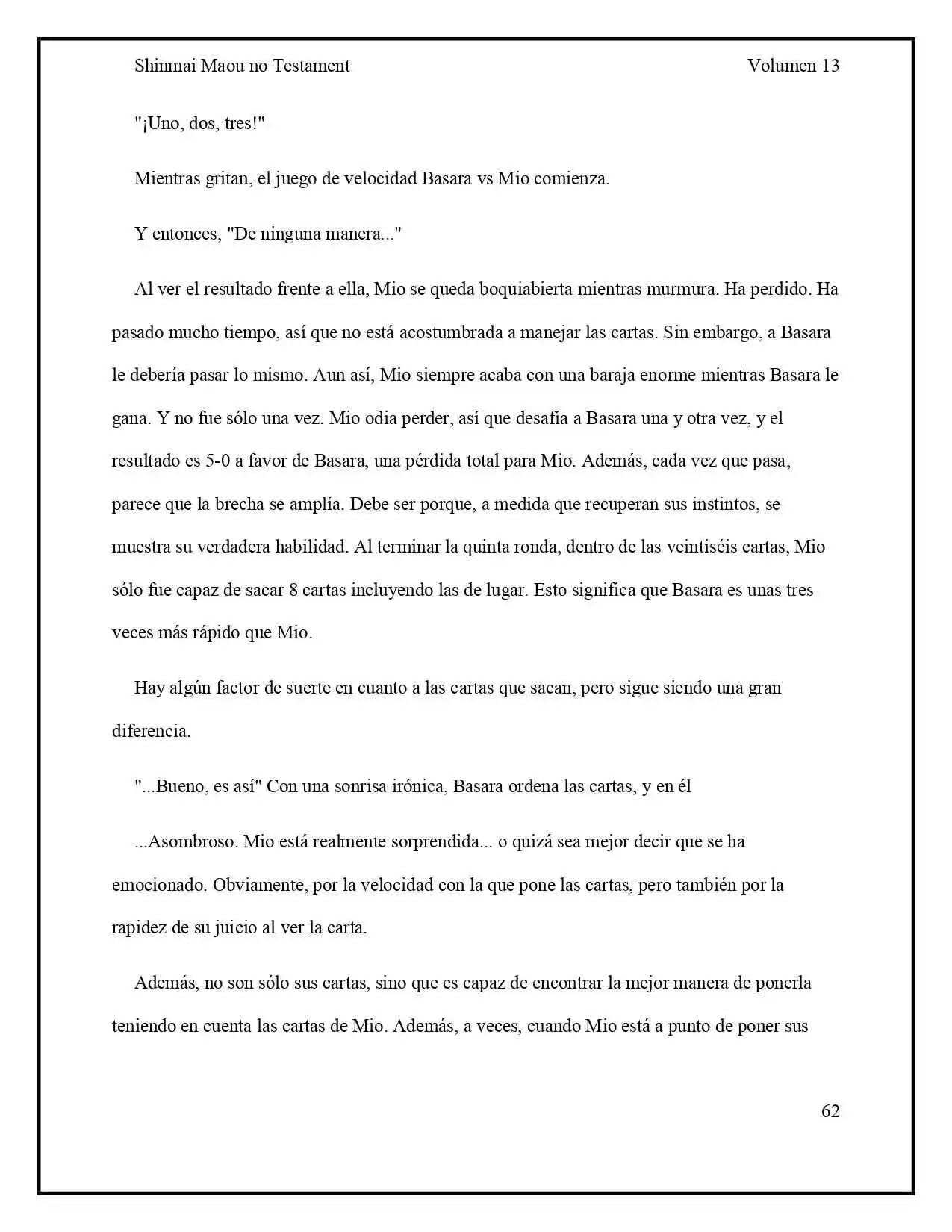 Shinmai Maou No Testament (Novela) (Novela) - Capítulo 62 - Página 7 - LectorTMOo