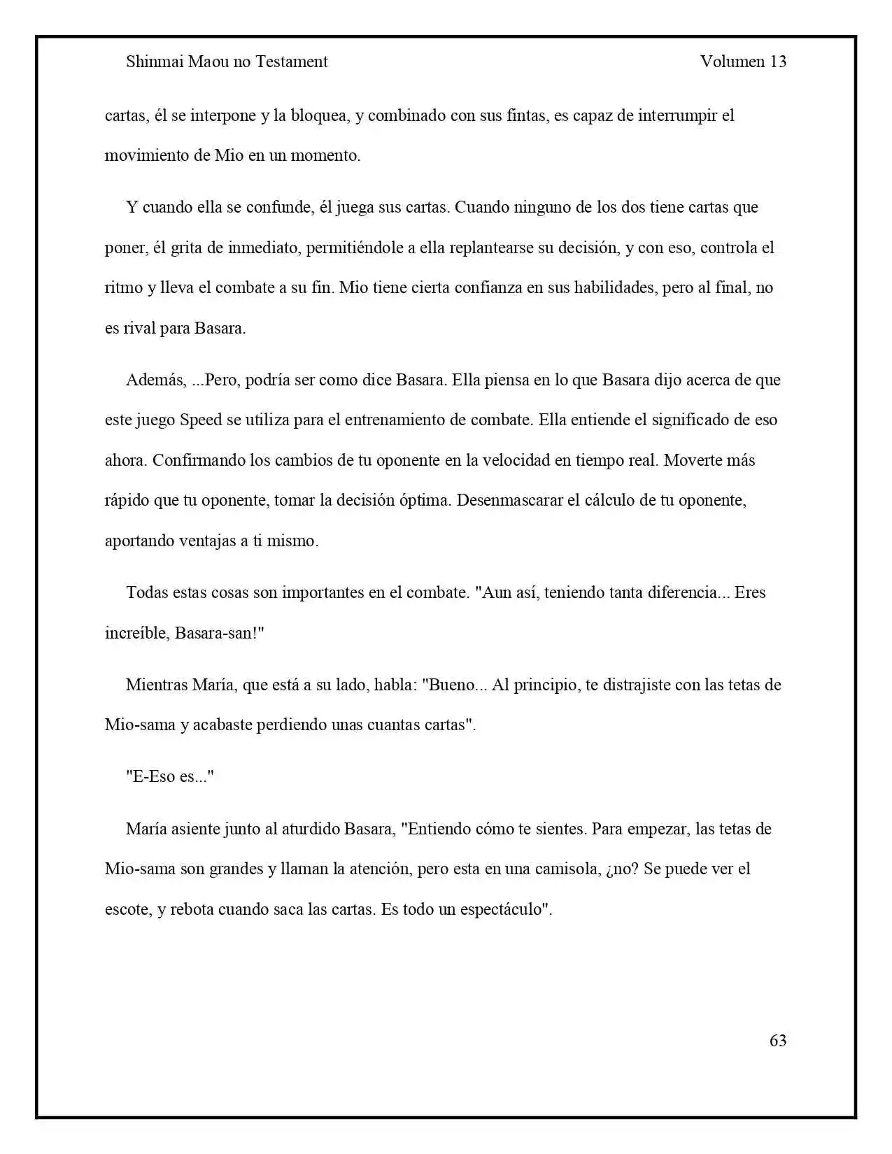 Shinmai Maou No Testament (Novela) (Novela) - Capítulo 62 - Página 8 - LectorTMOo