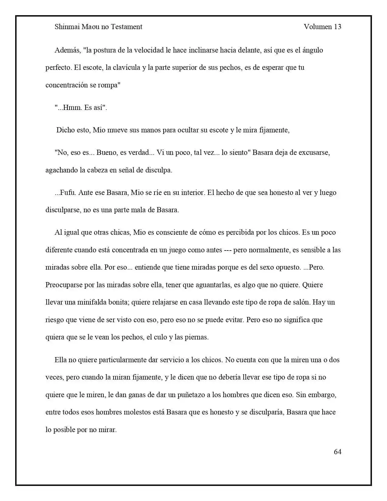 Shinmai Maou No Testament (Novela) (Novela) - Capítulo 62 - Página 9 - LectorTMOo