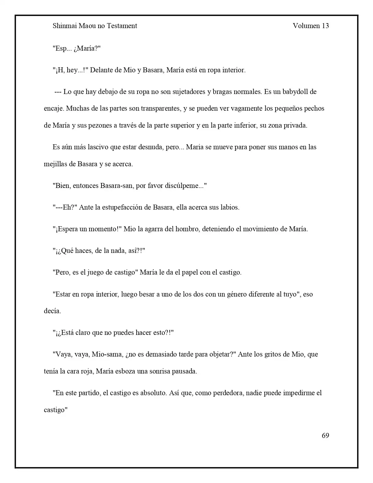 Shinmai Maou No Testament (Novela) (Novela) - Capítulo 62 - Página 14 - LectorTMOo