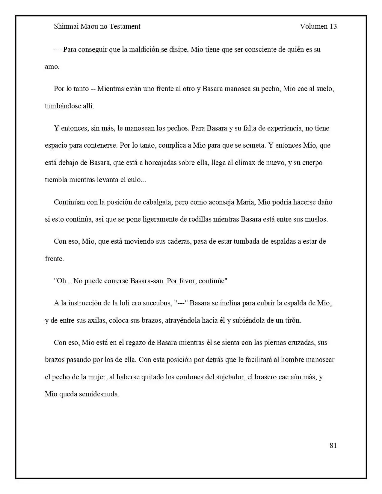 Shinmai Maou No Testament (Novela) (Novela) - Capítulo 62 - Página 26 - LectorTMOo