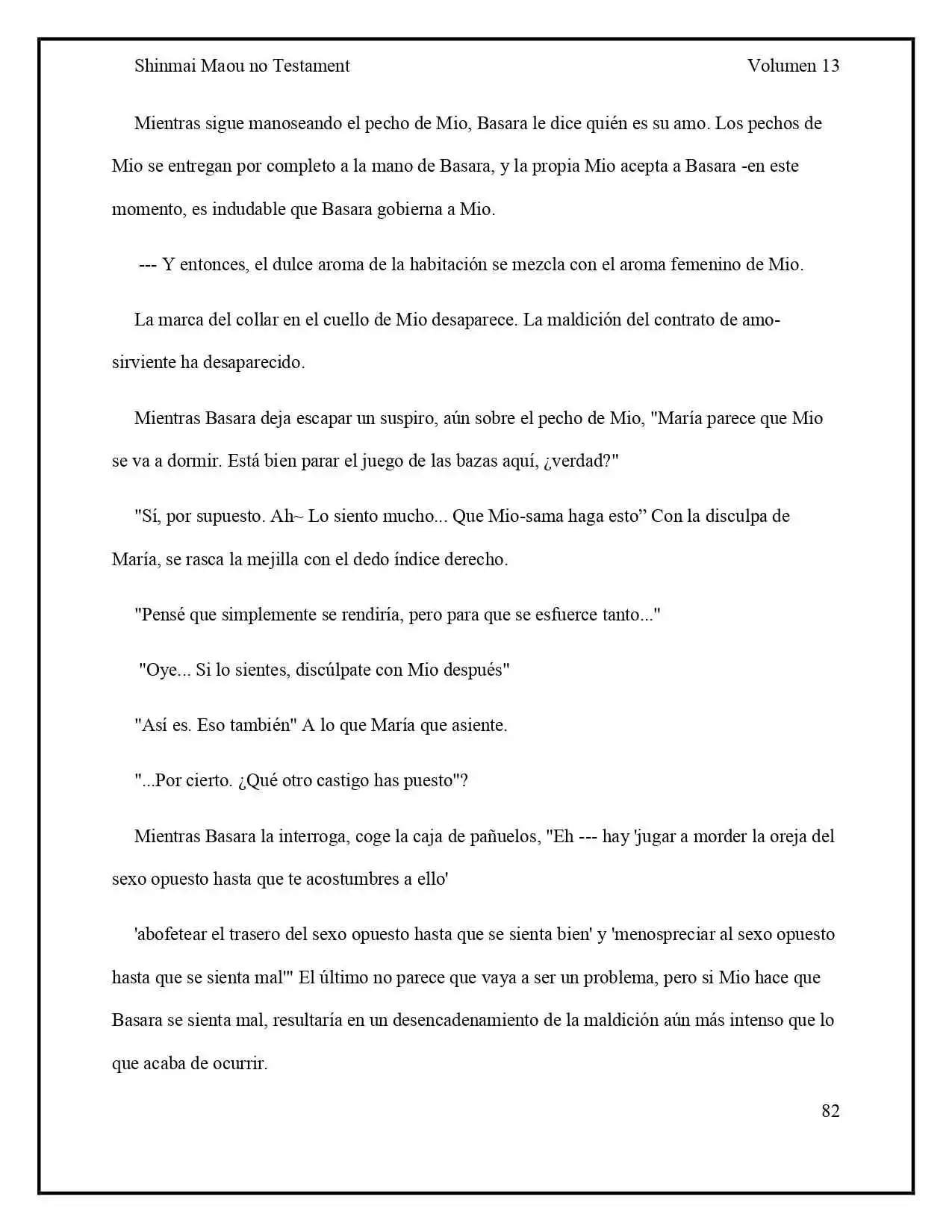 Shinmai Maou No Testament (Novela) (Novela) - Capítulo 62 - Página 27 - LectorTMOo