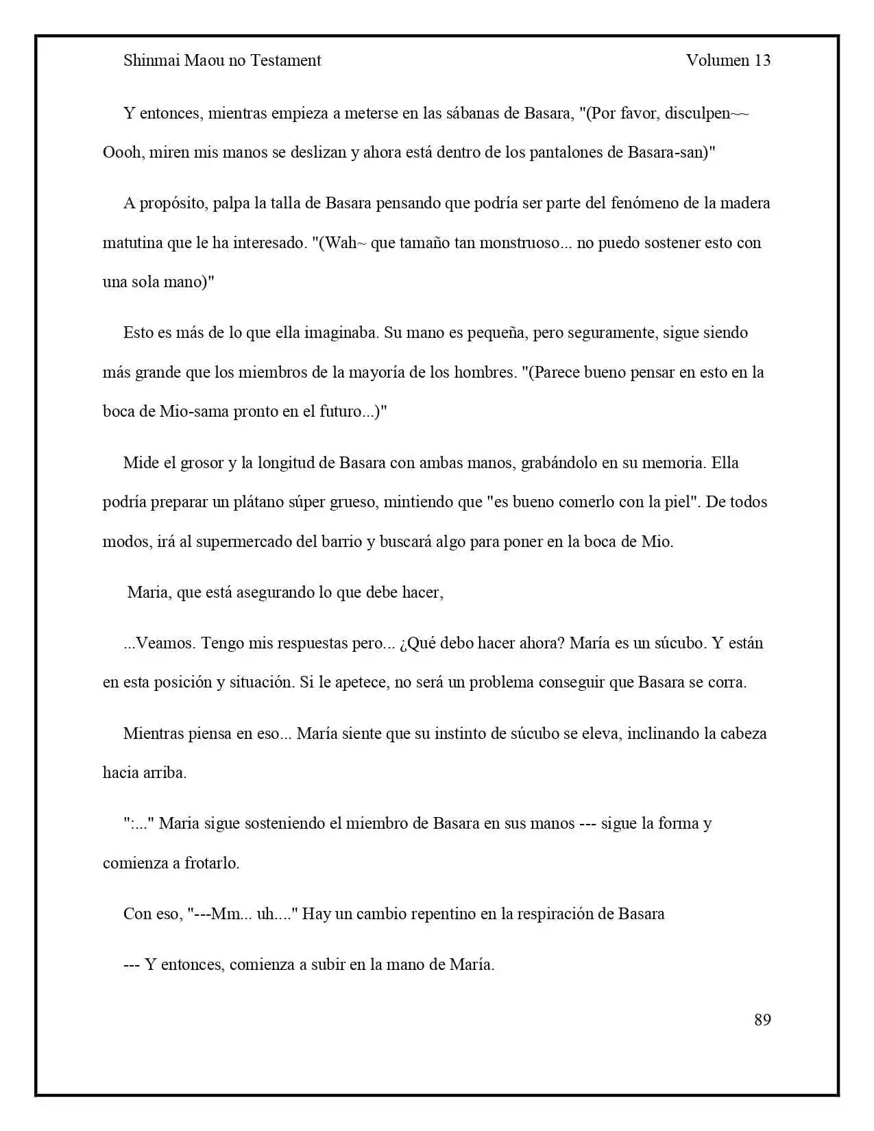 Shinmai Maou No Testament (Novela) (Novela) - Capítulo 63 - Página 5 - LectorTMOo