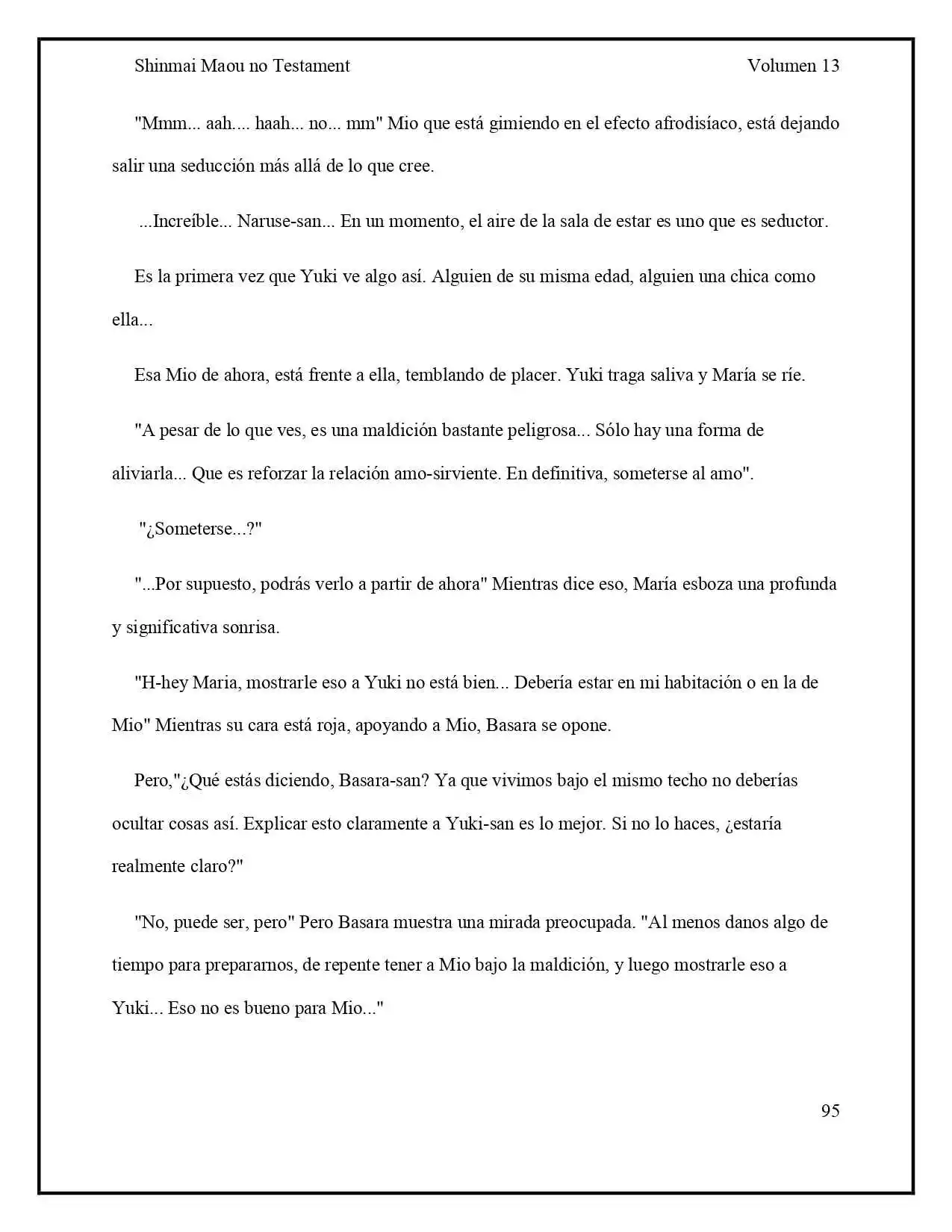 Shinmai Maou No Testament (Novela) (Novela) - Capítulo 64 - Página 4 - LectorTMOo