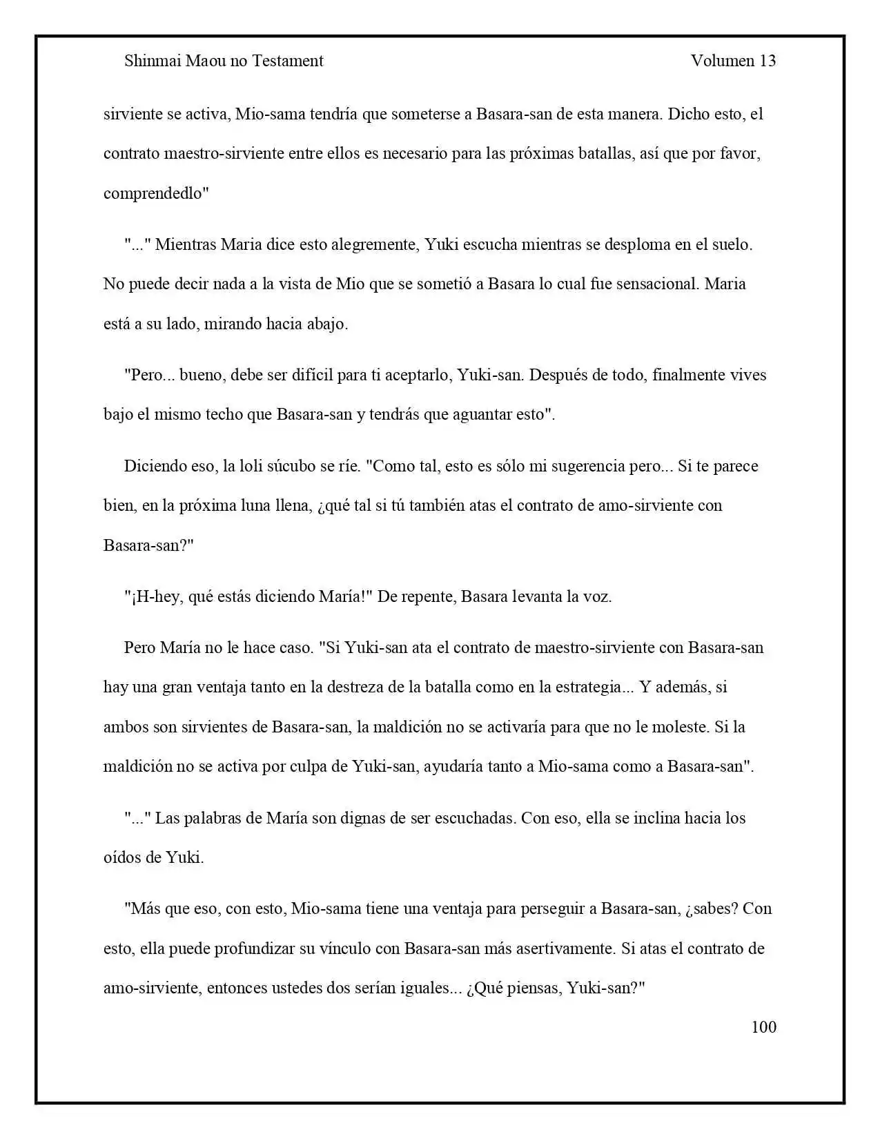Shinmai Maou No Testament (Novela) (Novela) - Capítulo 64 - Página 9 - LectorTMOo