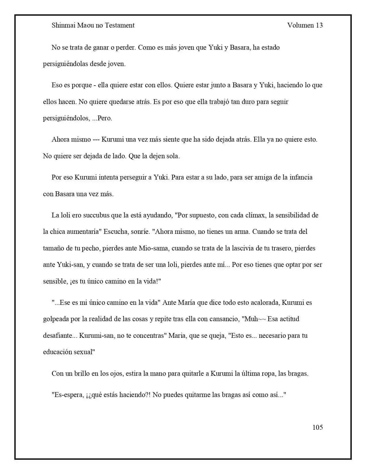 Shinmai Maou No Testament (Novela) (Novela) - Capítulo 65 - Página 4 - LectorTMOo