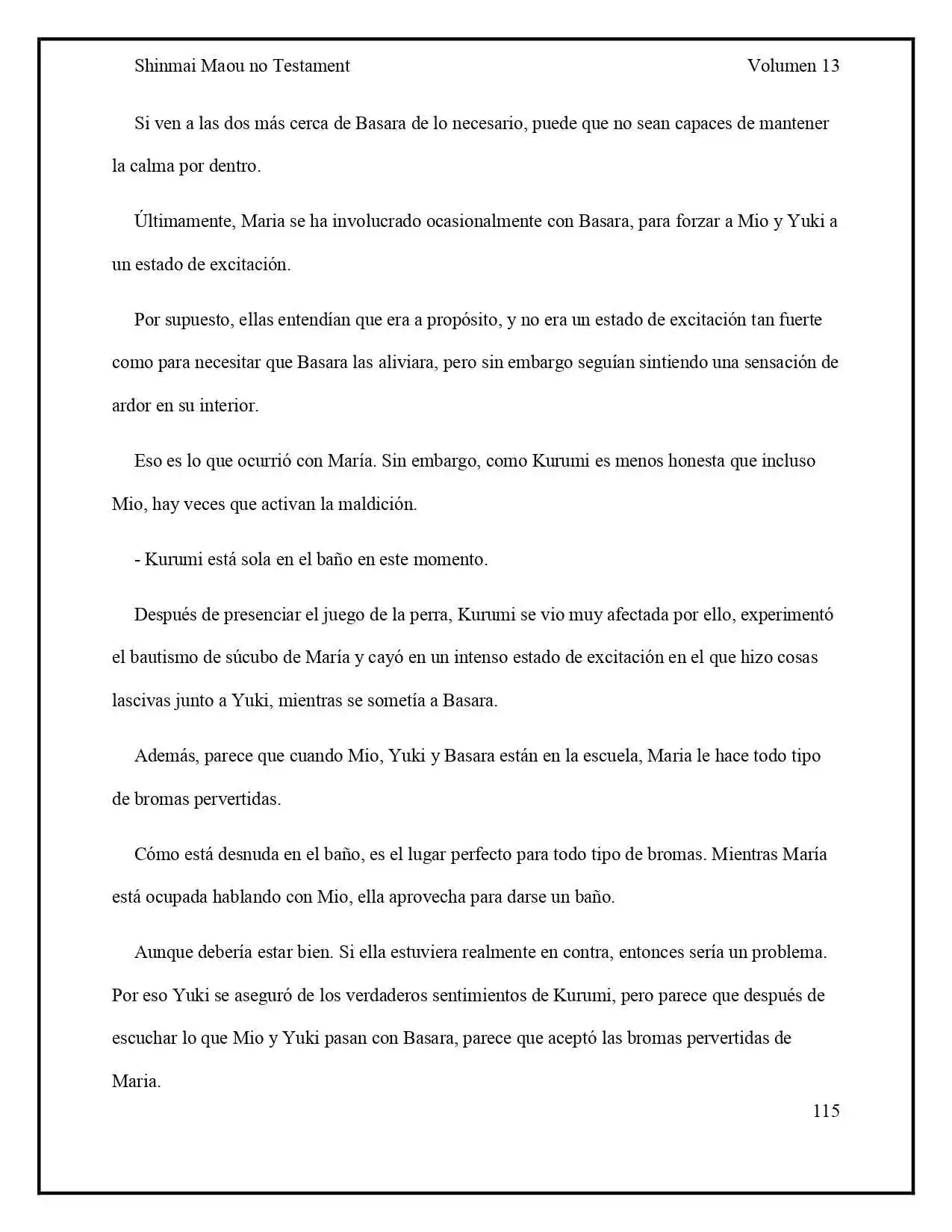 Shinmai Maou No Testament (Novela) (Novela) - Capítulo 66 - Página 9 - LectorTMOo