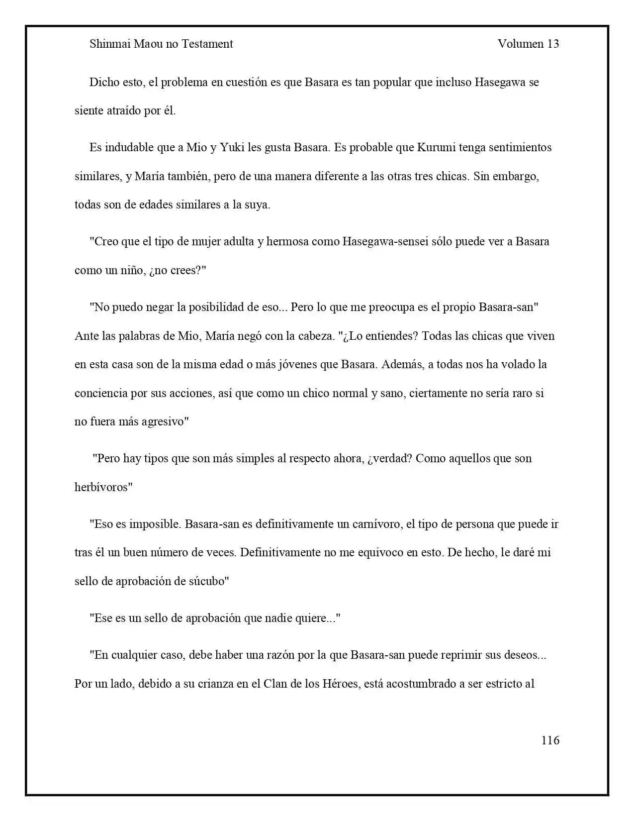 Shinmai Maou No Testament (Novela) (Novela) - Capítulo 66 - Página 10 - LectorTMOo