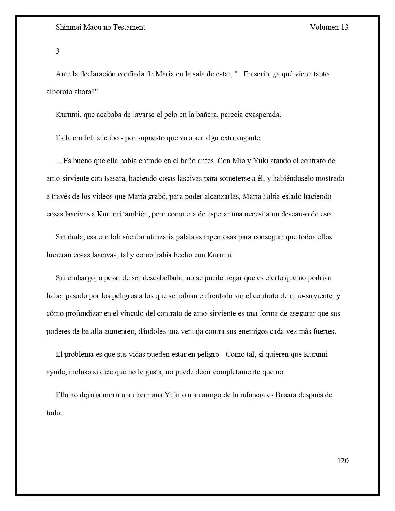 Shinmai Maou No Testament (Novela) (Novela) - Capítulo 66 - Página 14 - LectorTMOo