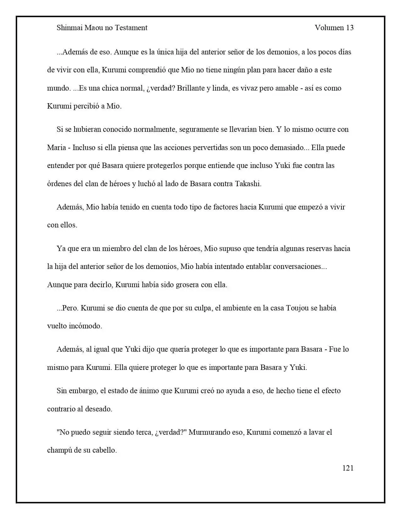 Shinmai Maou No Testament (Novela) (Novela) - Capítulo 66 - Página 15 - LectorTMOo