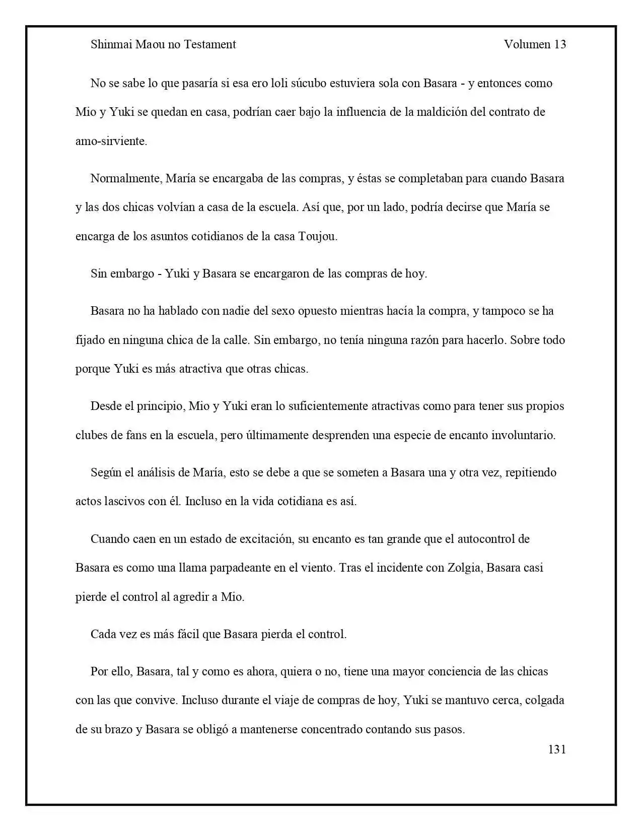 Shinmai Maou No Testament (Novela) (Novela) - Capítulo 66 - Página 25 - LectorTMOo