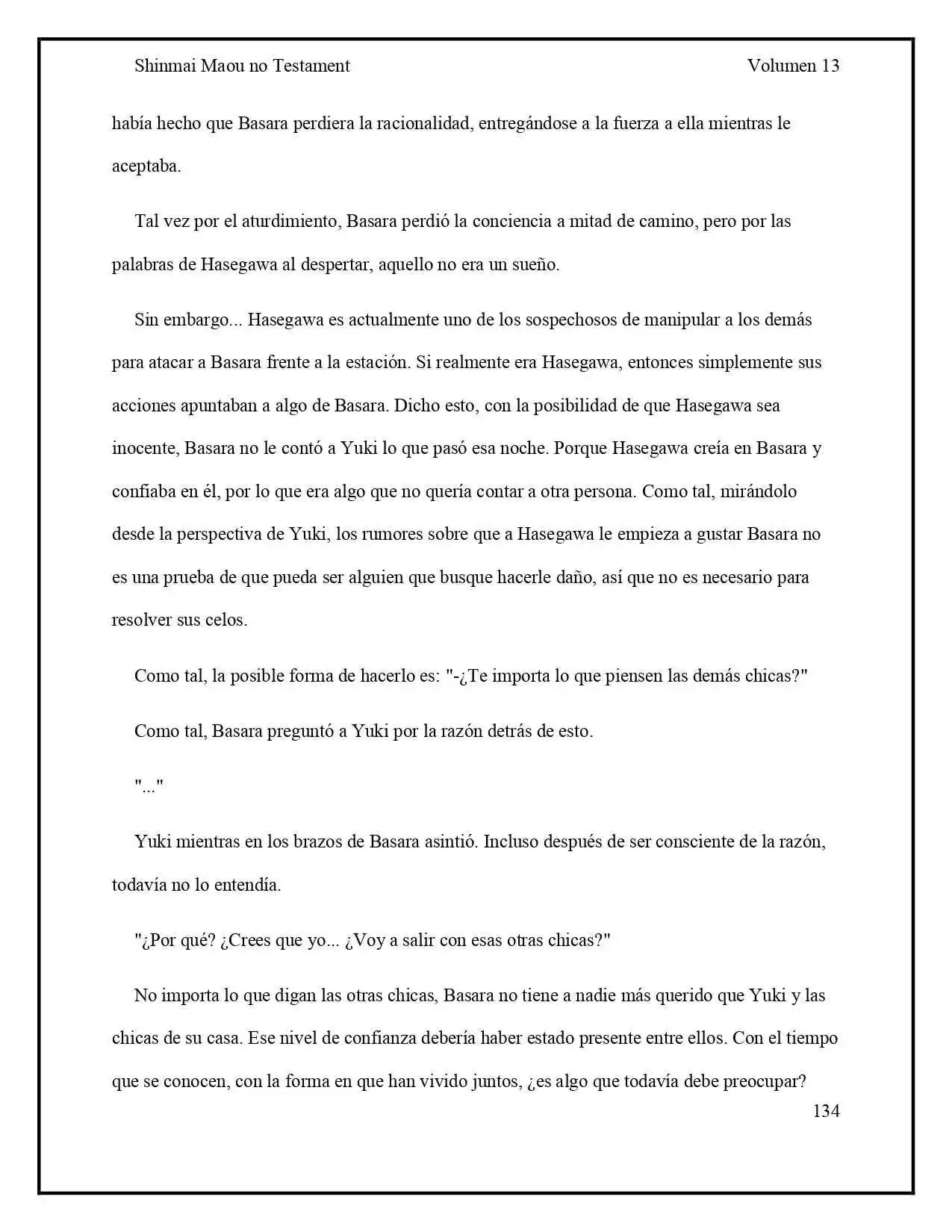 Shinmai Maou No Testament (Novela) (Novela) - Capítulo 66 - Página 28 - LectorTMOo