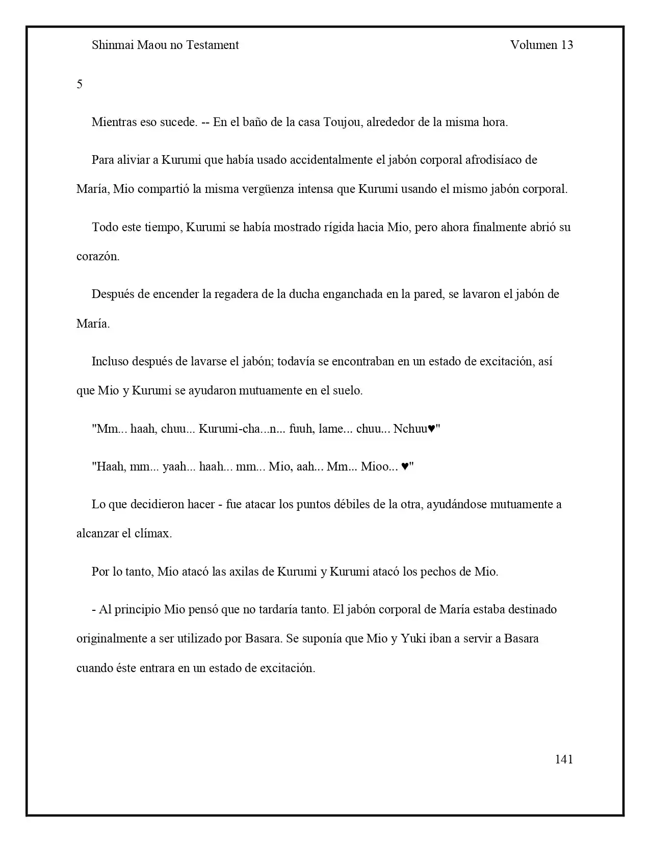 Shinmai Maou No Testament (Novela) (Novela) - Capítulo 66 - Página 35 - LectorTMOo
