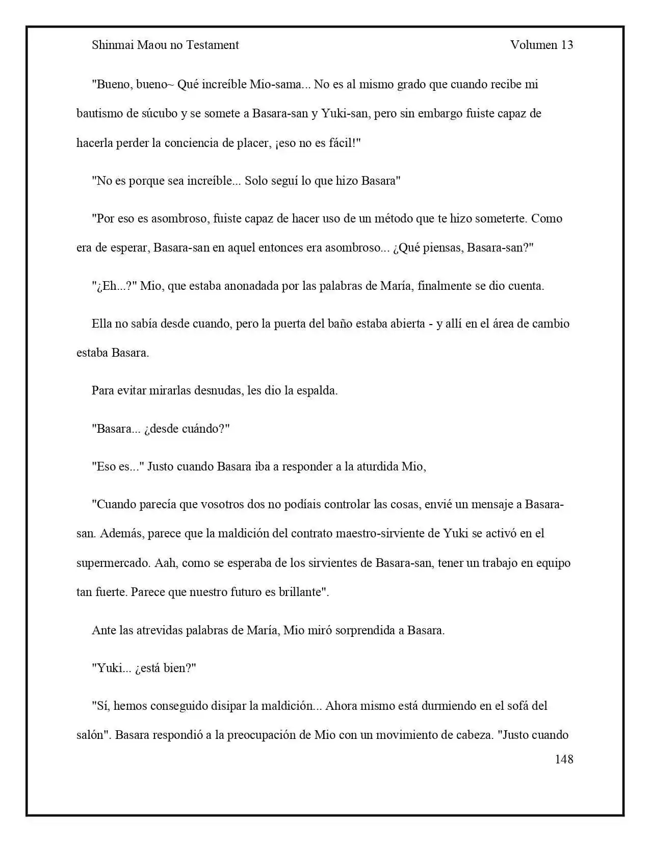 Shinmai Maou No Testament (Novela) (Novela) - Capítulo 66 - Página 42 - LectorTMOo