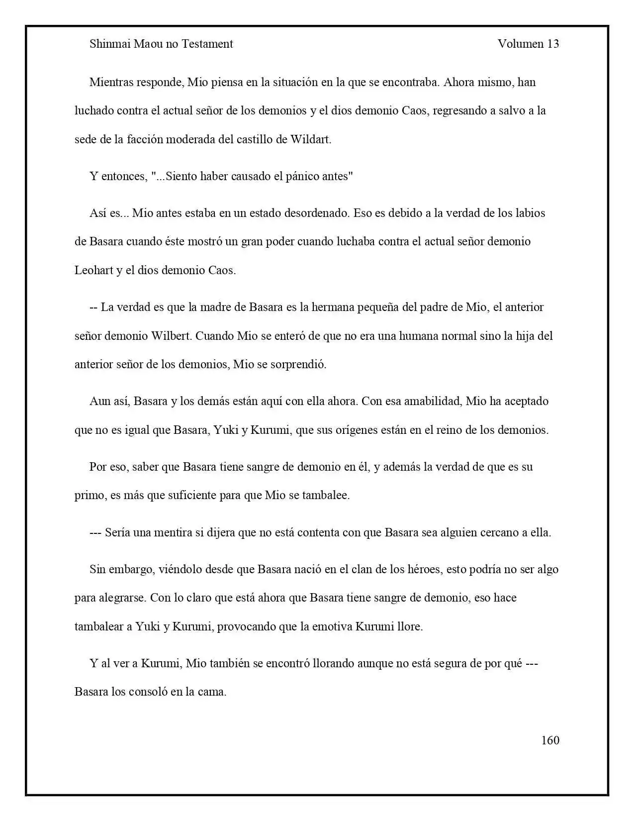Shinmai Maou No Testament (Novela) (Novela) - Capítulo 67 - Página 5 - LectorTMOo