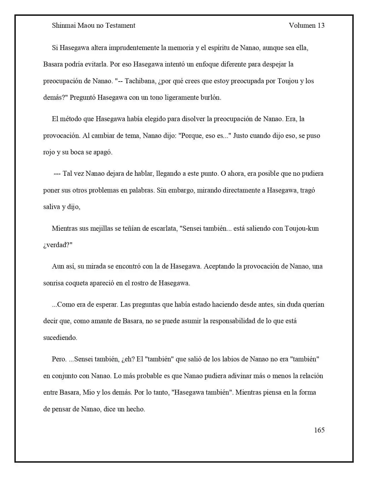 Shinmai Maou No Testament (Novela) (Novela) - Capítulo 68 - Página 4 - LectorTMOo