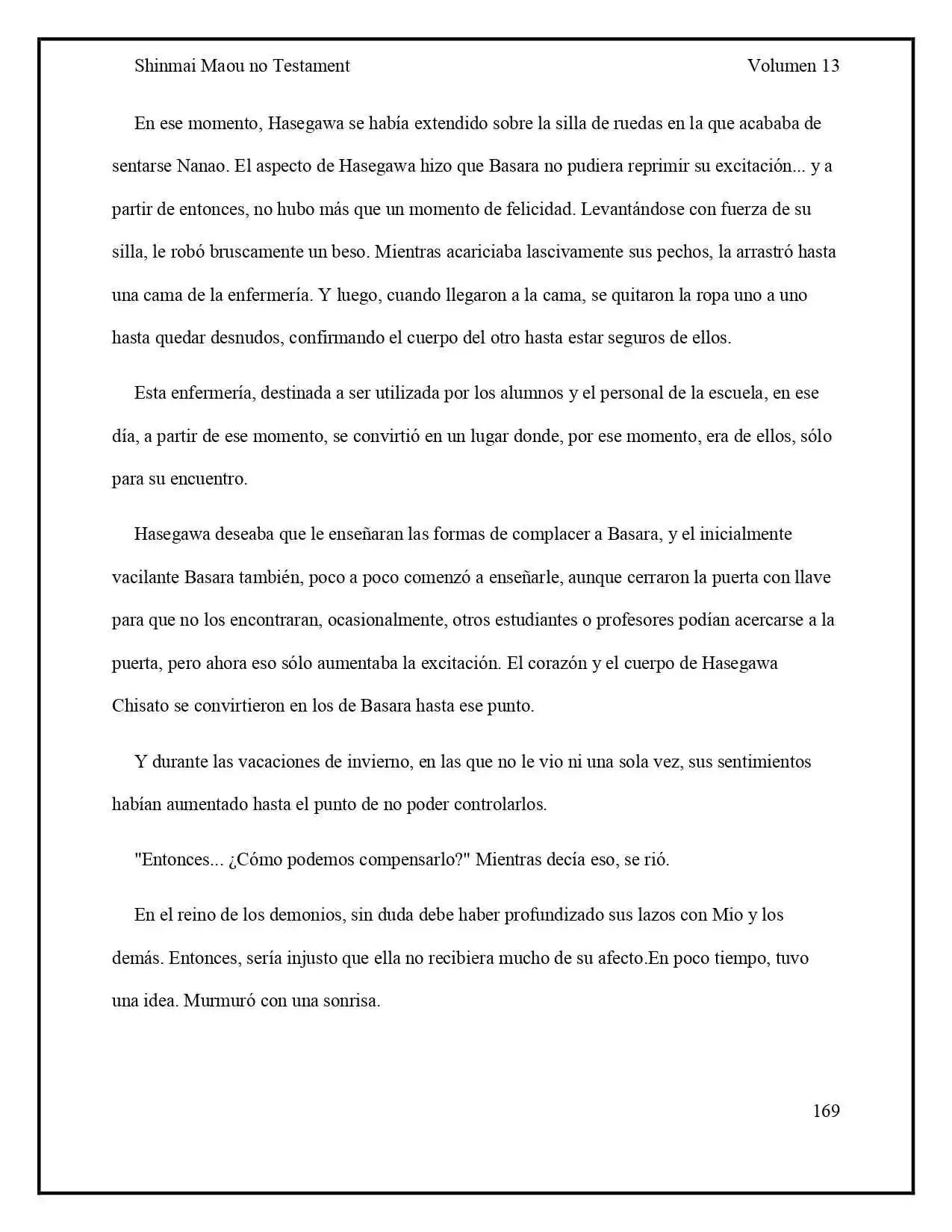 Shinmai Maou No Testament (Novela) (Novela) - Capítulo 68 - Página 8 - LectorTMOo