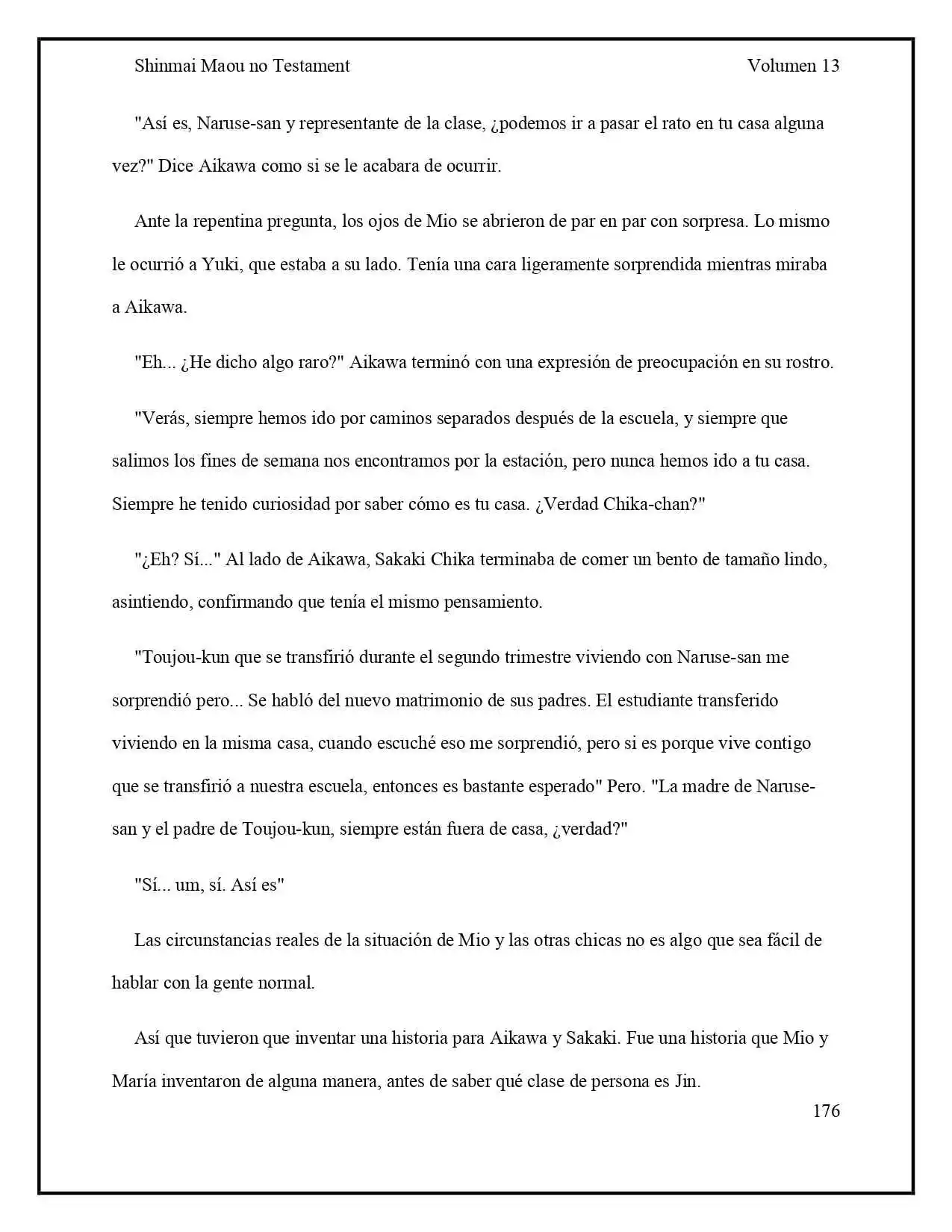 Shinmai Maou No Testament (Novela) (Novela) - Capítulo 69 - Página 7 - LectorTMOo