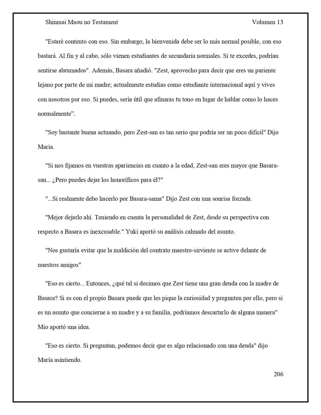 Shinmai Maou No Testament (Novela) (Novela) - Capítulo 69 - Página 37 - LectorTMOo