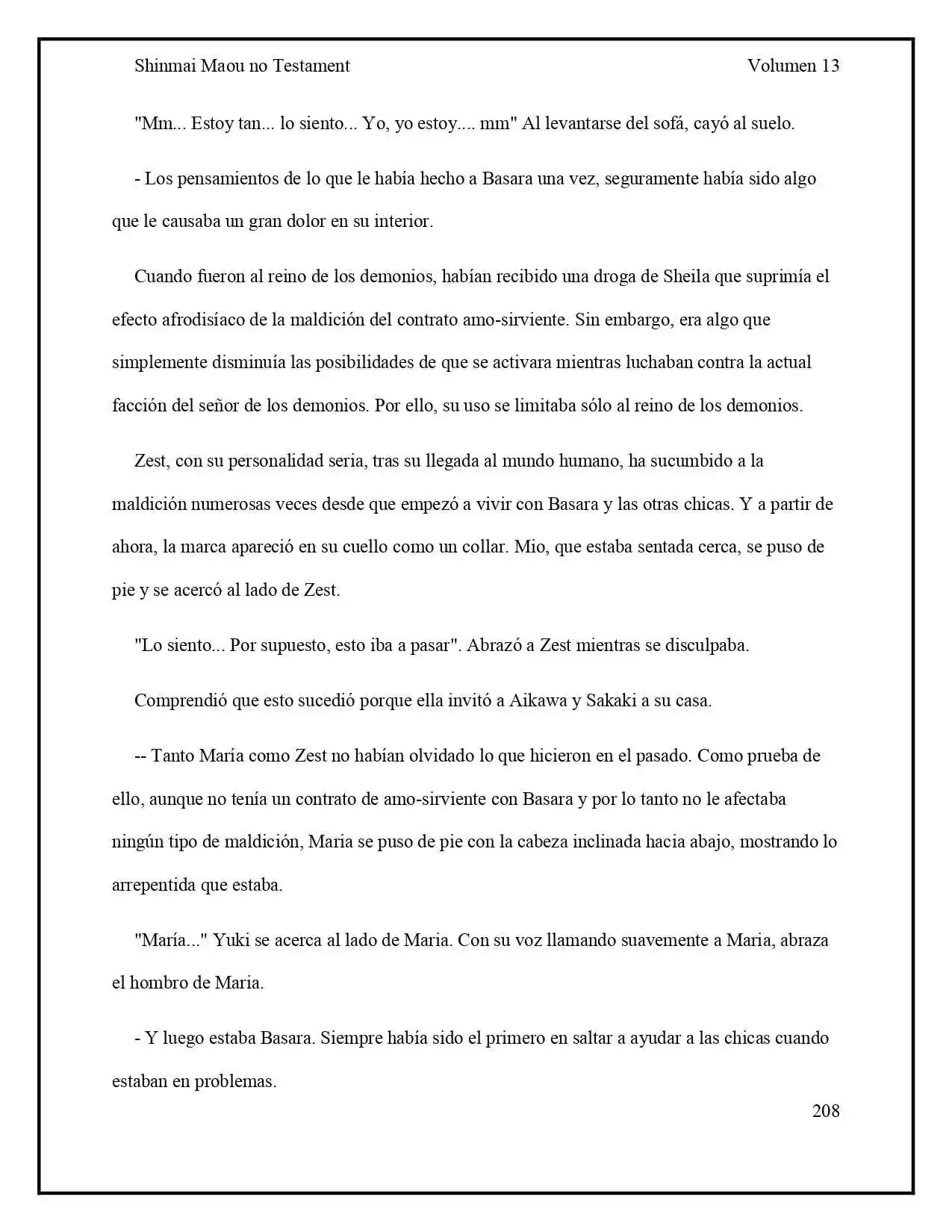 Shinmai Maou No Testament (Novela) (Novela) - Capítulo 69 - Página 39 - LectorTMOo