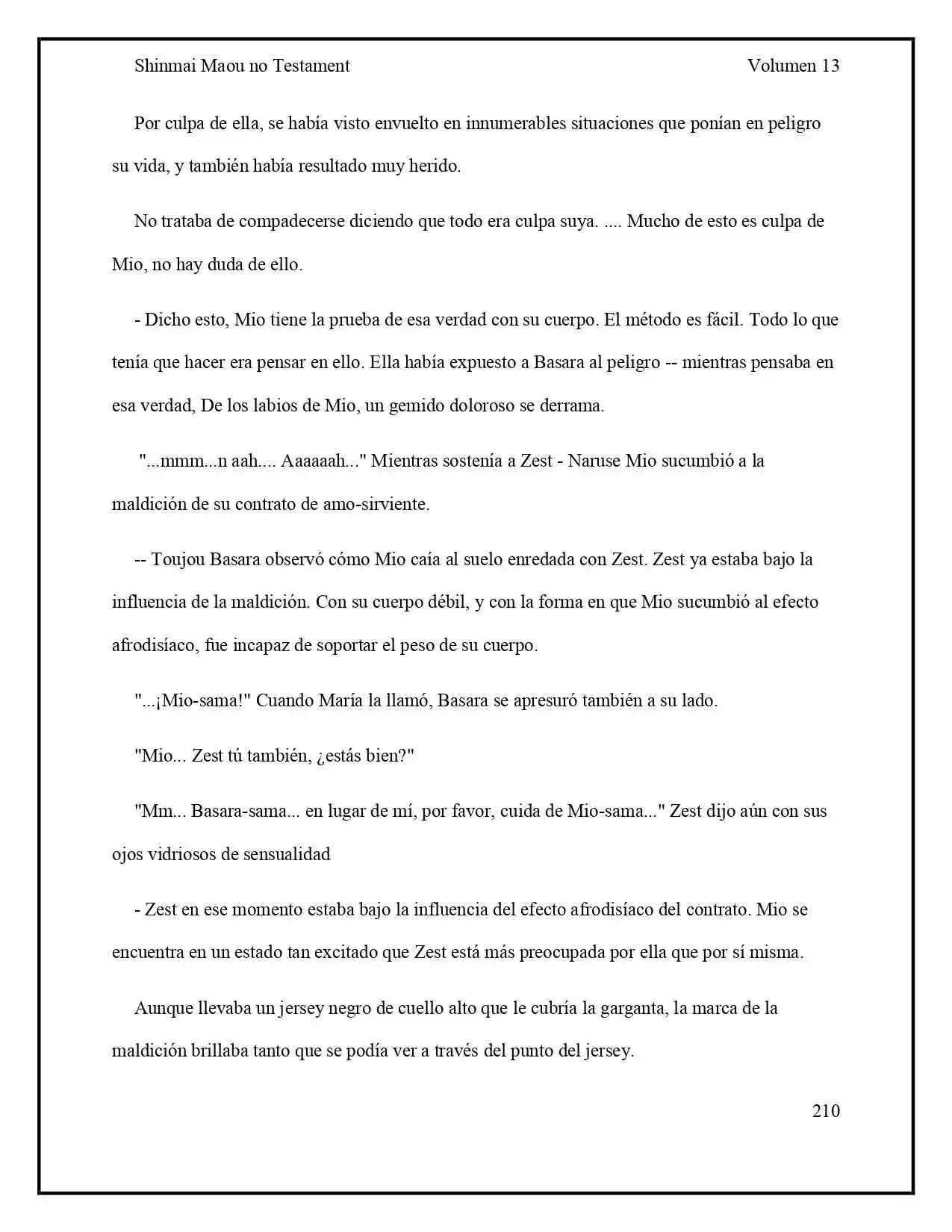 Shinmai Maou No Testament (Novela) (Novela) - Capítulo 69 - Página 41 - LectorTMOo