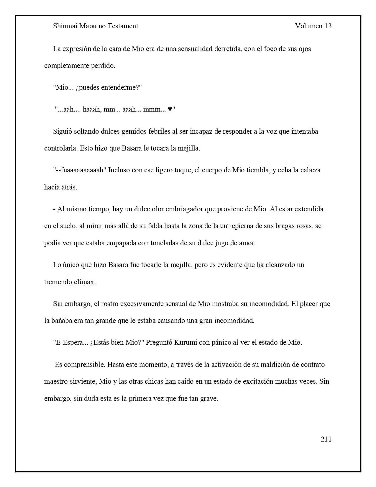 Shinmai Maou No Testament (Novela) (Novela) - Capítulo 69 - Página 42 - LectorTMOo