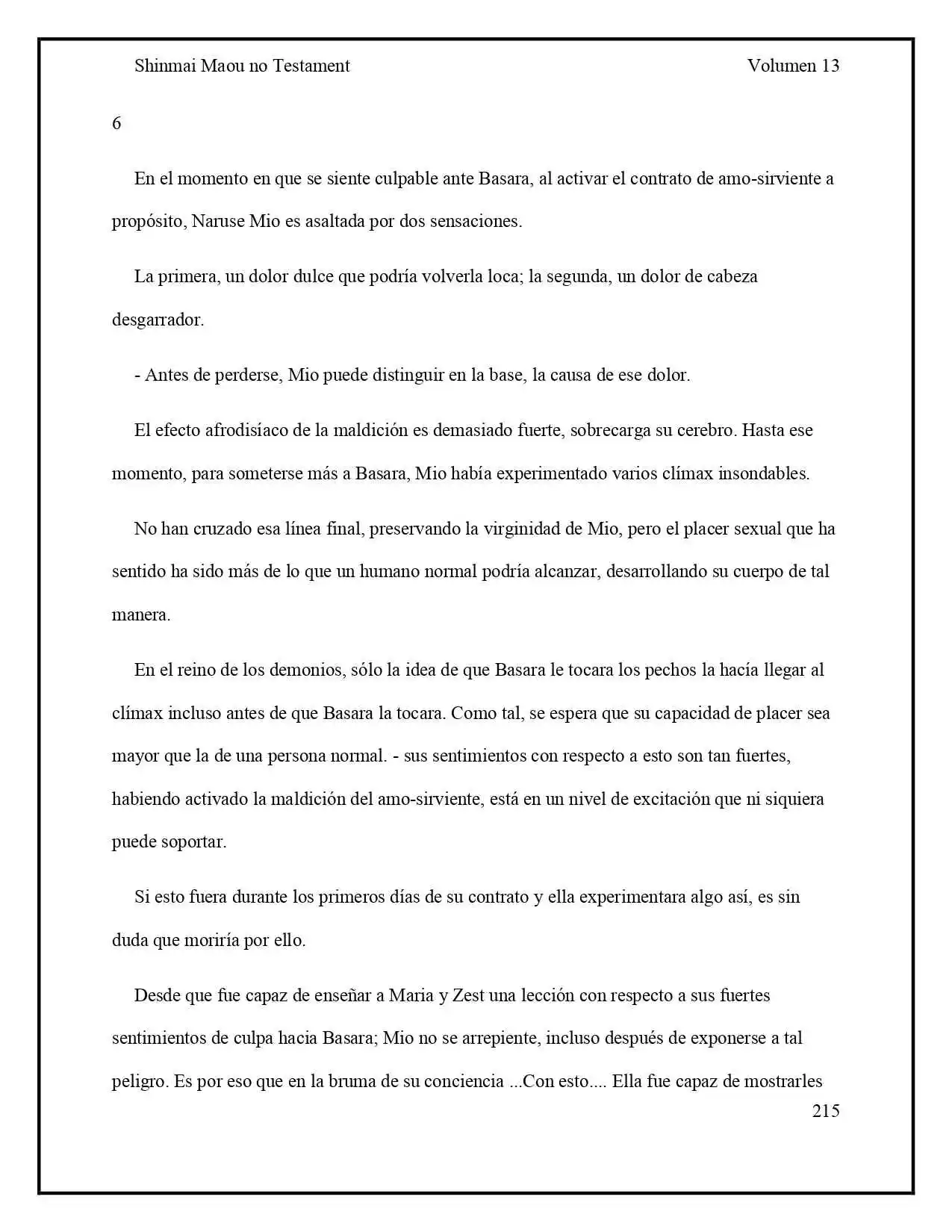 Shinmai Maou No Testament (Novela) (Novela) - Capítulo 69 - Página 46 - LectorTMOo
