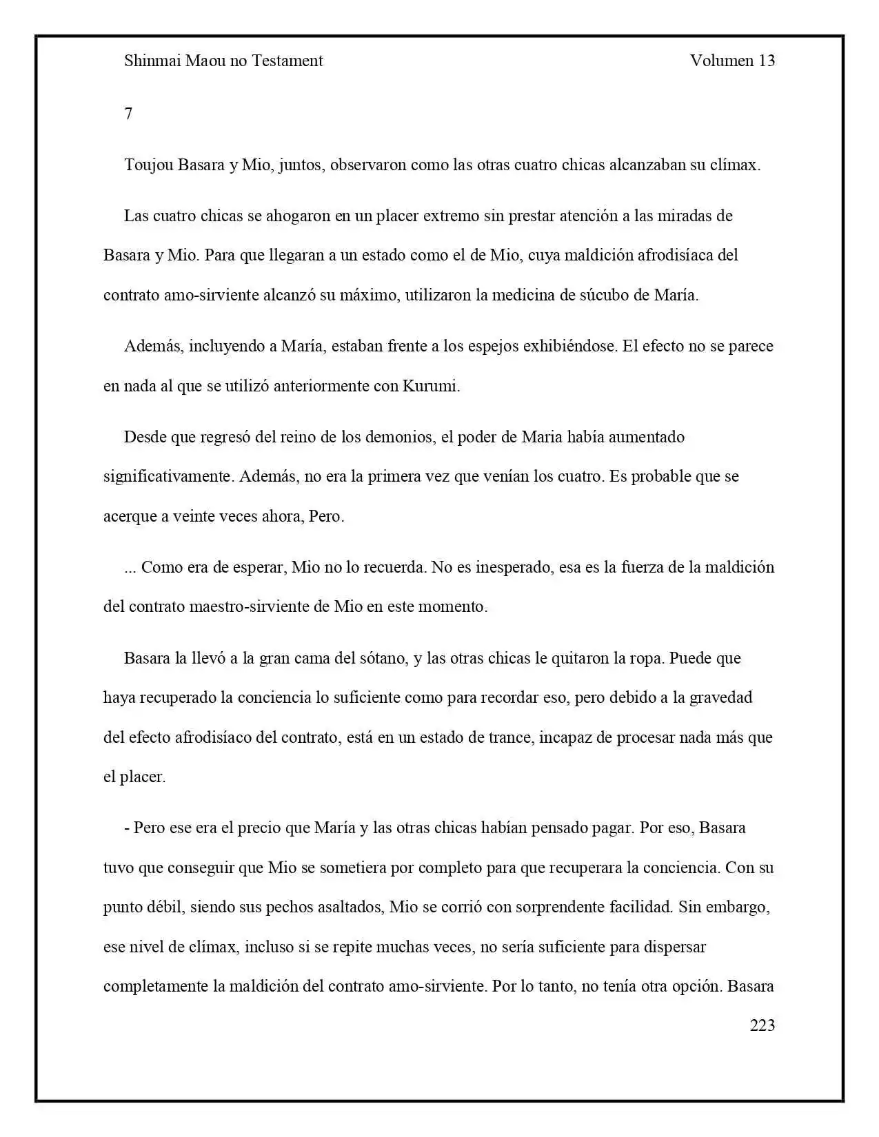 Shinmai Maou No Testament (Novela) (Novela) - Capítulo 69 - Página 54 - LectorTMOo