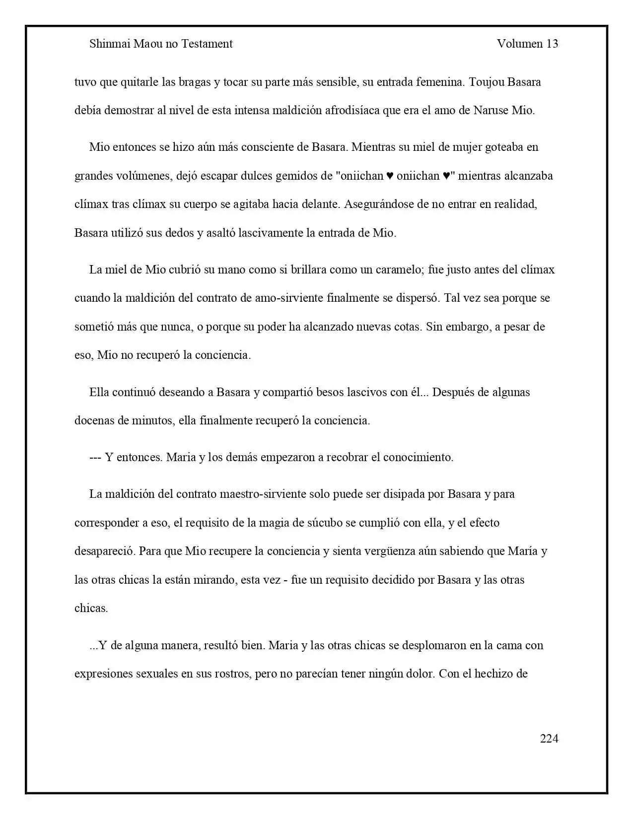 Shinmai Maou No Testament (Novela) (Novela) - Capítulo 69 - Página 55 - LectorTMOo