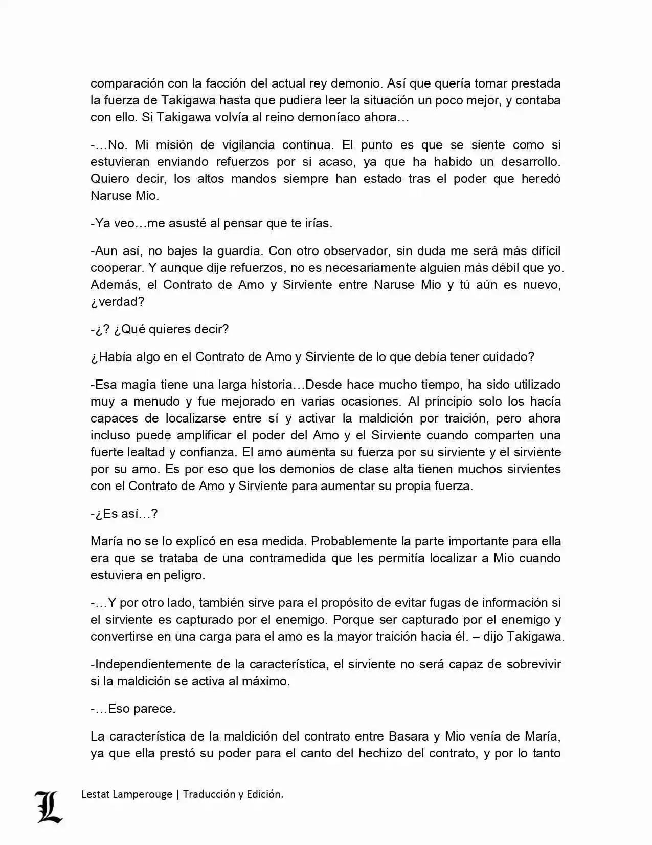 Shinmai Maou No Testament (Novela) (Novela) - Capítulo 7 - Página 5 - LectorTMOo