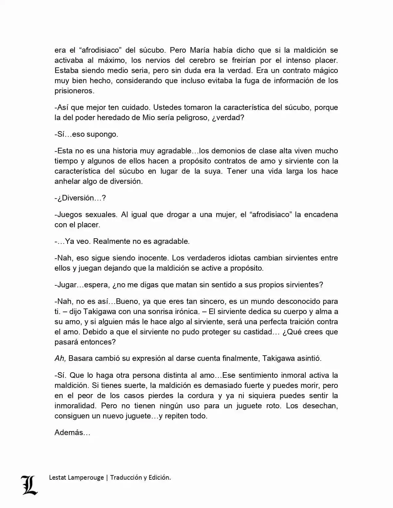 Shinmai Maou No Testament (Novela) (Novela) - Capítulo 7 - Página 6 - LectorTMOo