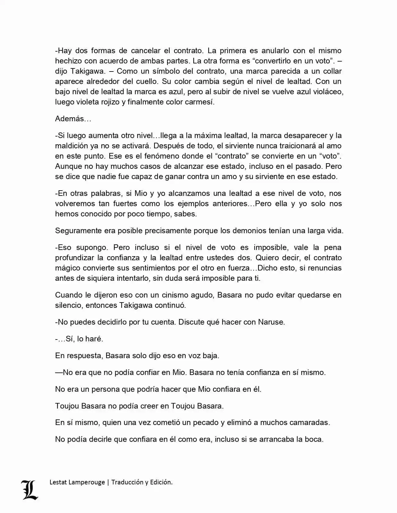 Shinmai Maou No Testament (Novela) (Novela) - Capítulo 7 - Página 8 - LectorTMOo