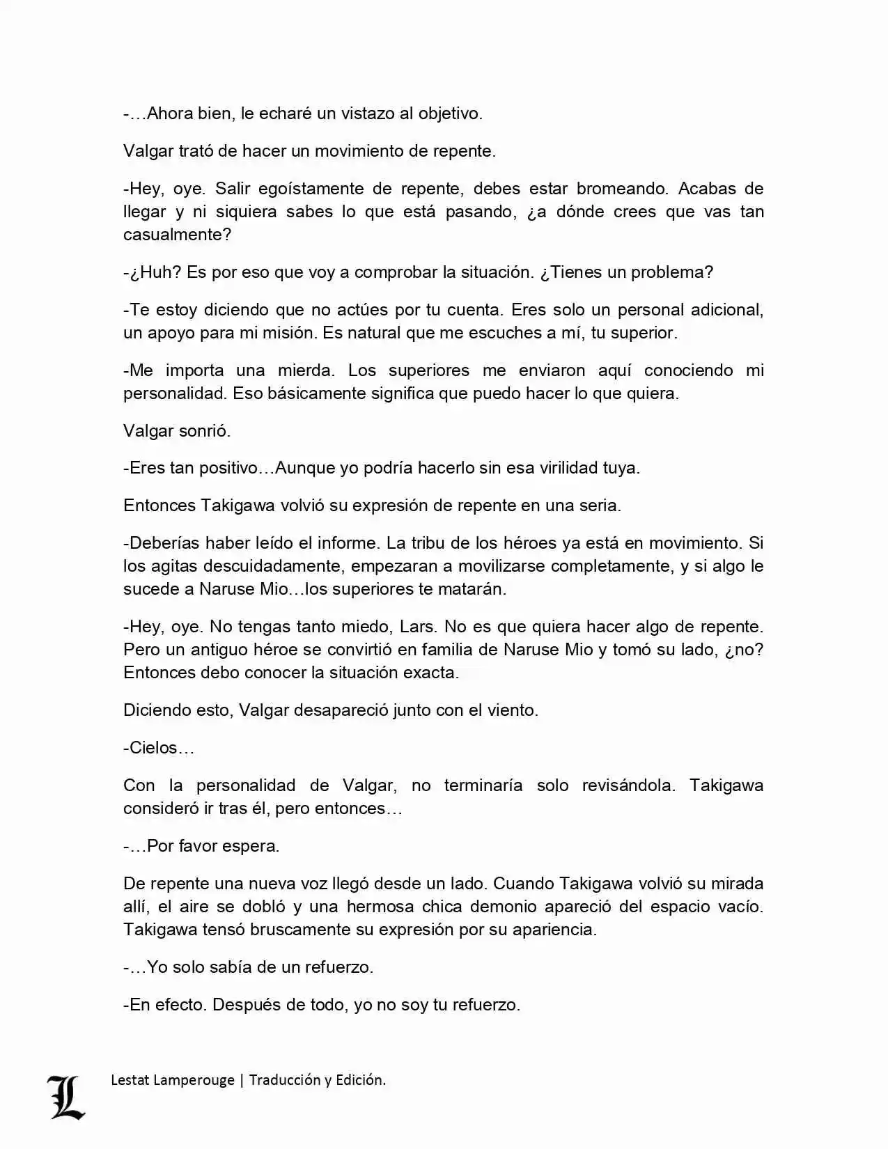 Shinmai Maou No Testament (Novela) (Novela) - Capítulo 7 - Página 19 - LectorTMOo