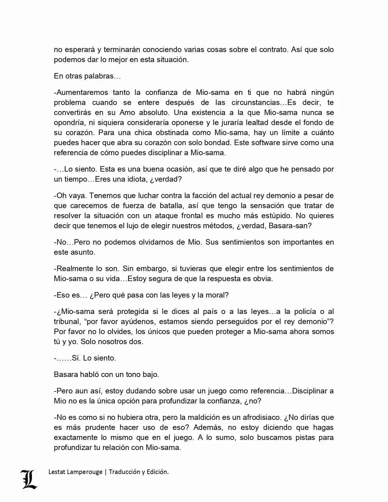 Shinmai Maou No Testament (Novela) (Novela) - Capítulo 7 - Página 26 - LectorTMOo