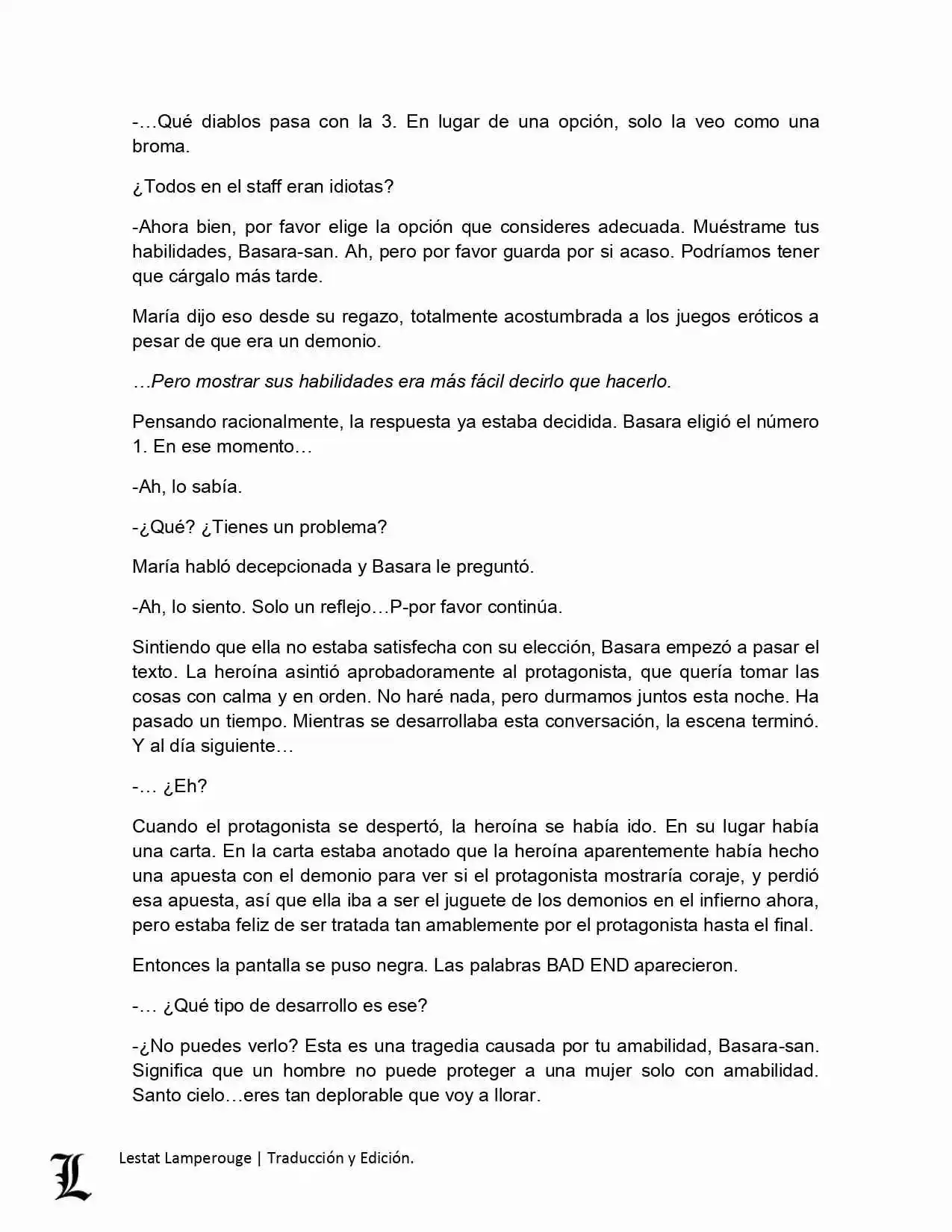 Shinmai Maou No Testament (Novela) (Novela) - Capítulo 7 - Página 28 - LectorTMOo