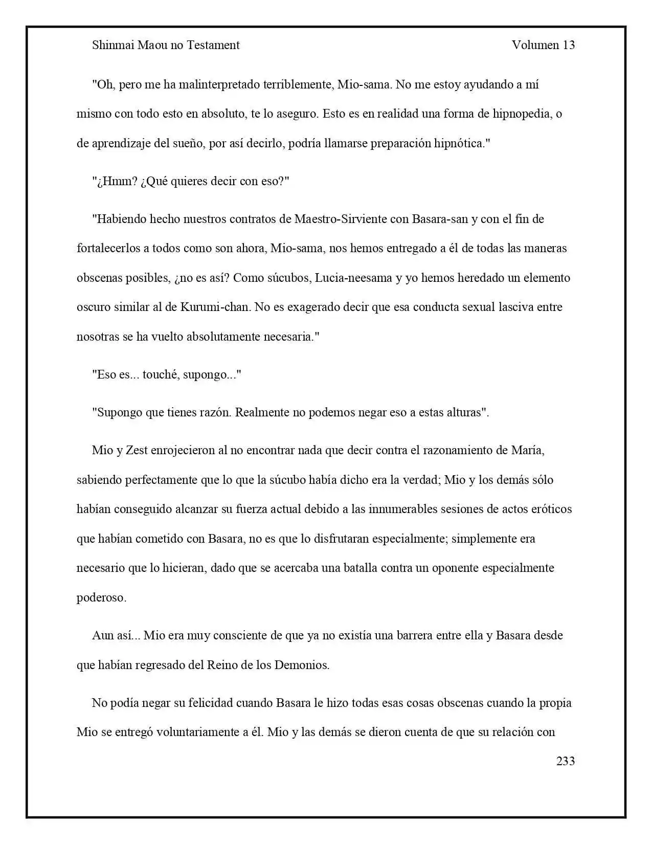 Shinmai Maou No Testament (Novela) (Novela) - Capítulo 71 - Página 3 - LectorTMOo
