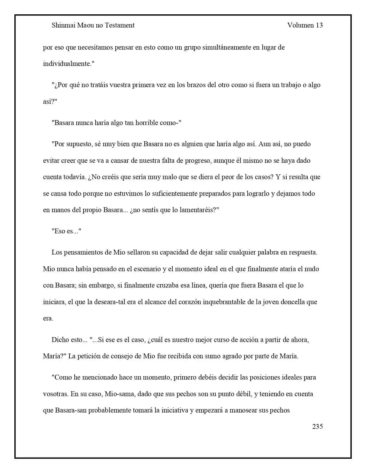 Shinmai Maou No Testament (Novela) (Novela) - Capítulo 71 - Página 5 - LectorTMOo