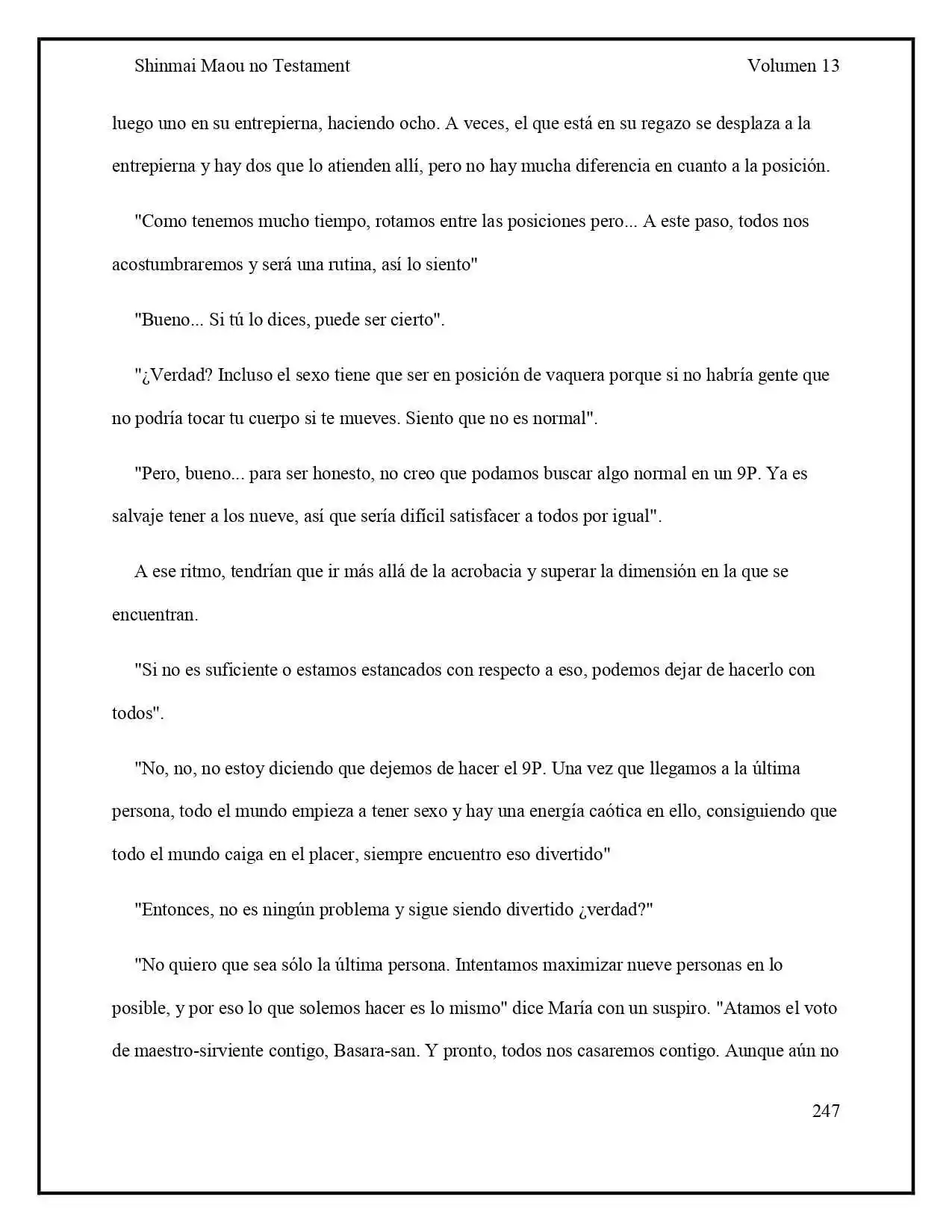 Shinmai Maou No Testament (Novela) (Novela) - Capítulo 74 - Página 3 - LectorTMOo