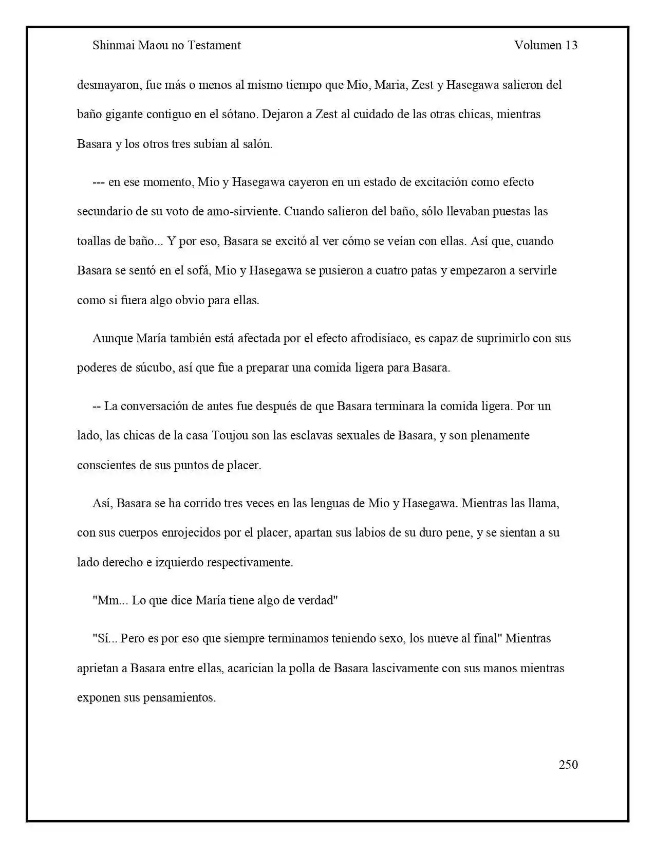 Shinmai Maou No Testament (Novela) (Novela) - Capítulo 74 - Página 6 - LectorTMOo