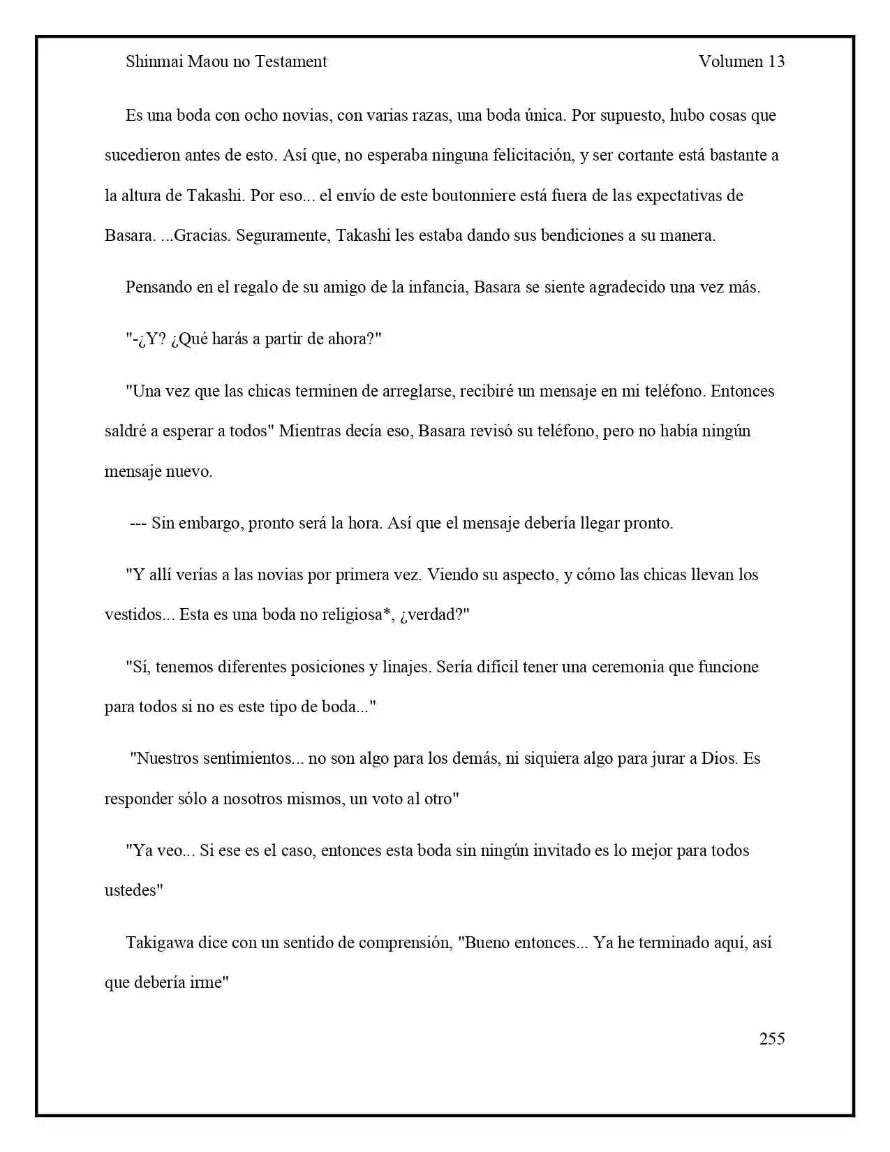 Shinmai Maou No Testament (Novela) (Novela) - Capítulo 75 - Página 3 - LectorTMOo