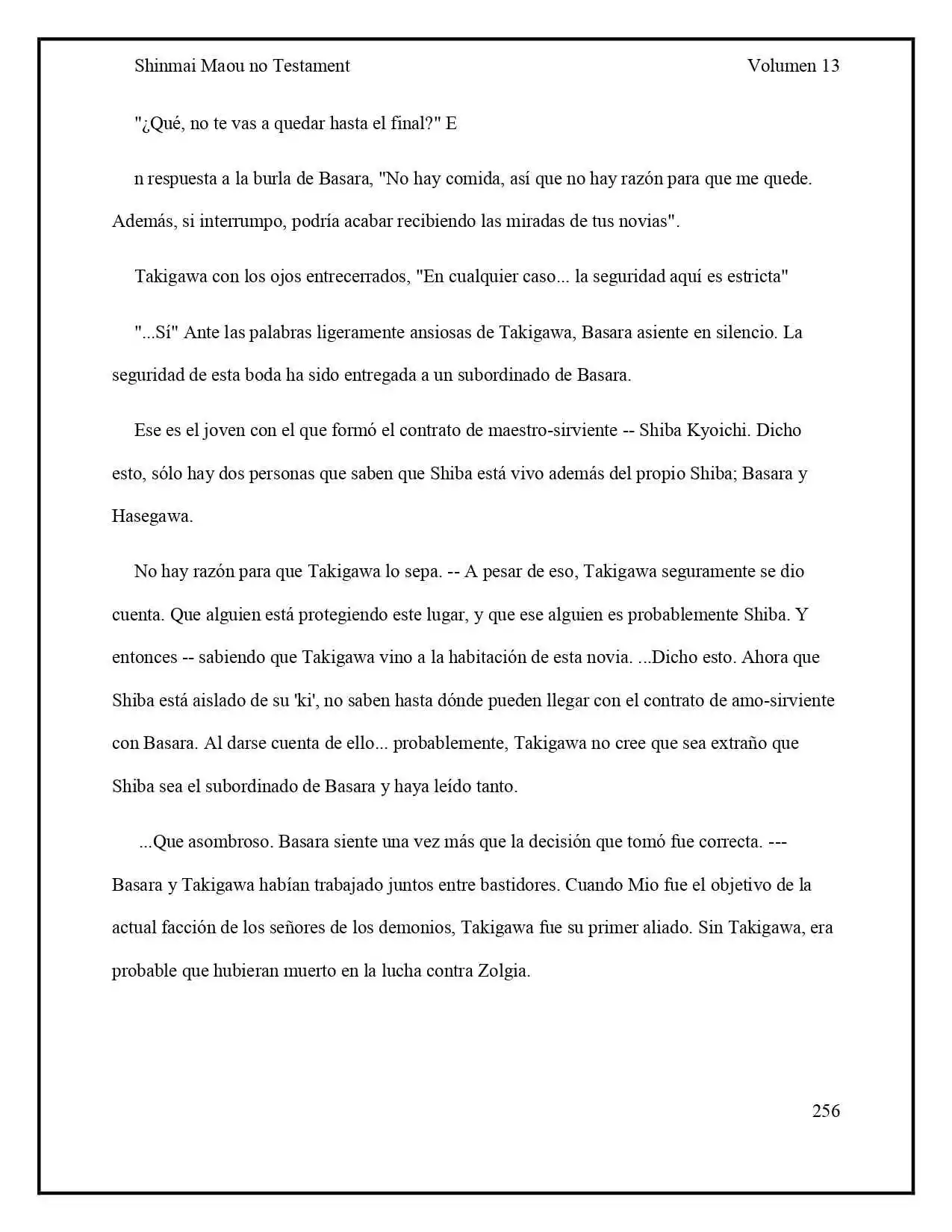 Shinmai Maou No Testament (Novela) (Novela) - Capítulo 75 - Página 4 - LectorTMOo
