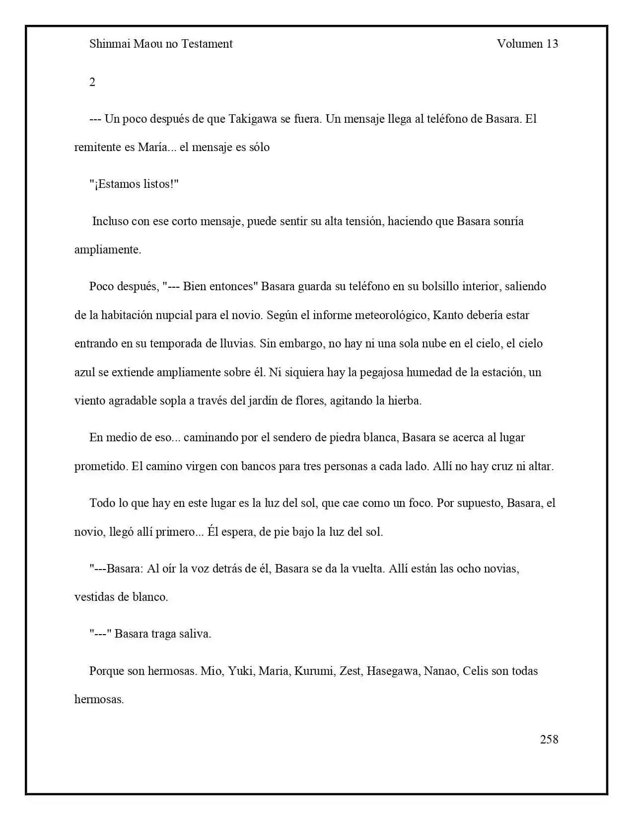 Shinmai Maou No Testament (Novela) (Novela) - Capítulo 75 - Página 6 - LectorTMOo