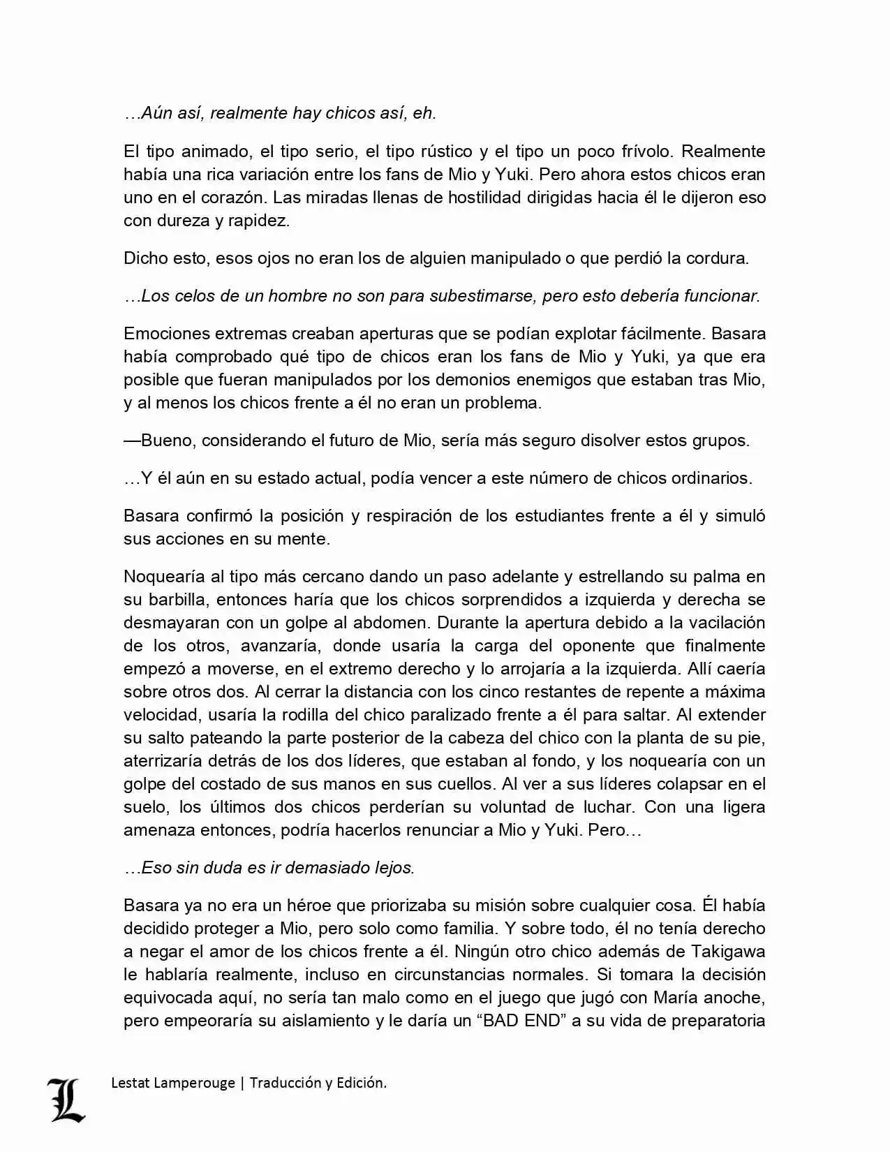 Shinmai Maou No Testament (Novela) (Novela) - Capítulo 8 - Página 2 - LectorTMOo