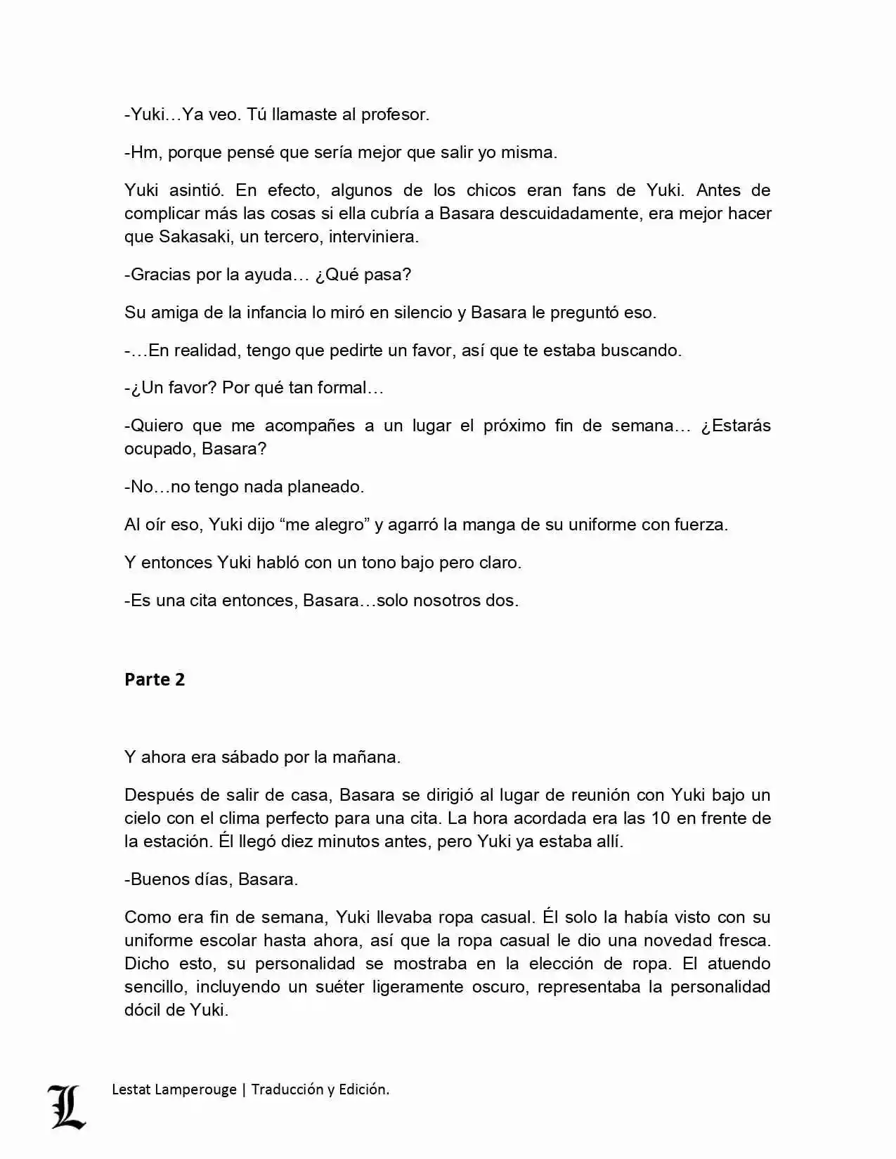 Shinmai Maou No Testament (Novela) (Novela) - Capítulo 8 - Página 4 - LectorTMOo