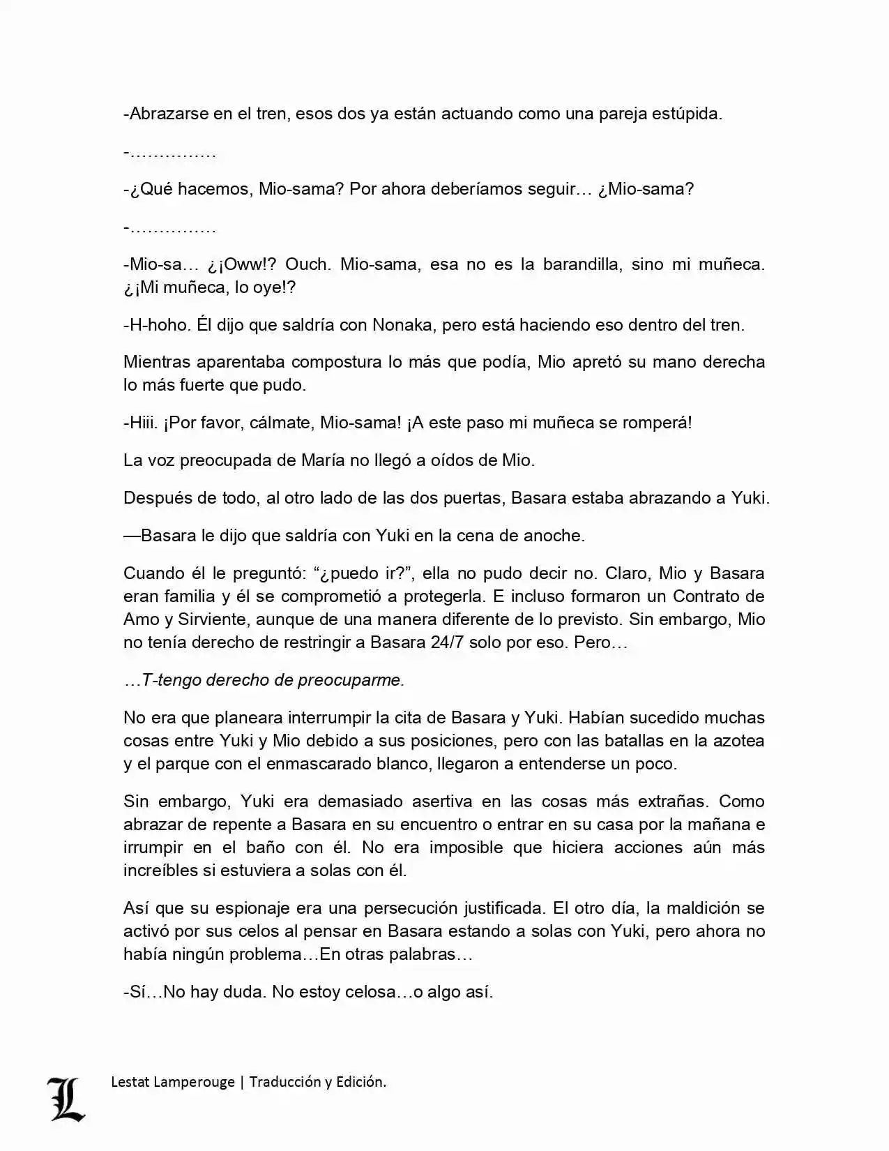 Shinmai Maou No Testament (Novela) (Novela) - Capítulo 8 - Página 8 - LectorTMOo